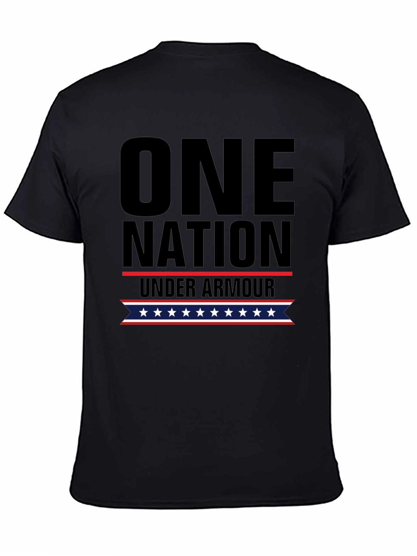 Black One Nation Under Armour Graphic T-Shirt view 4