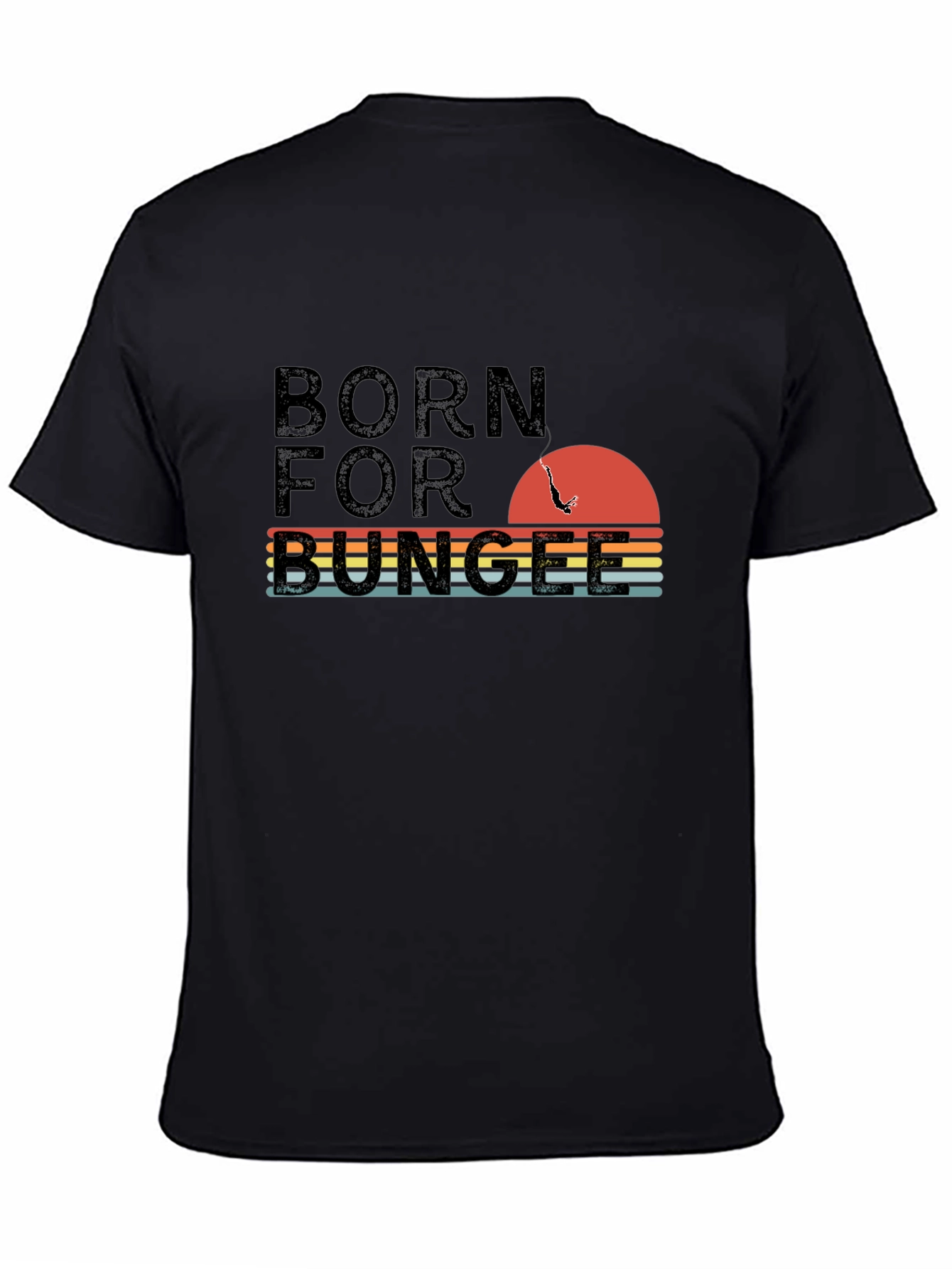 Born for Bungee Retro Graphic Tee - 4