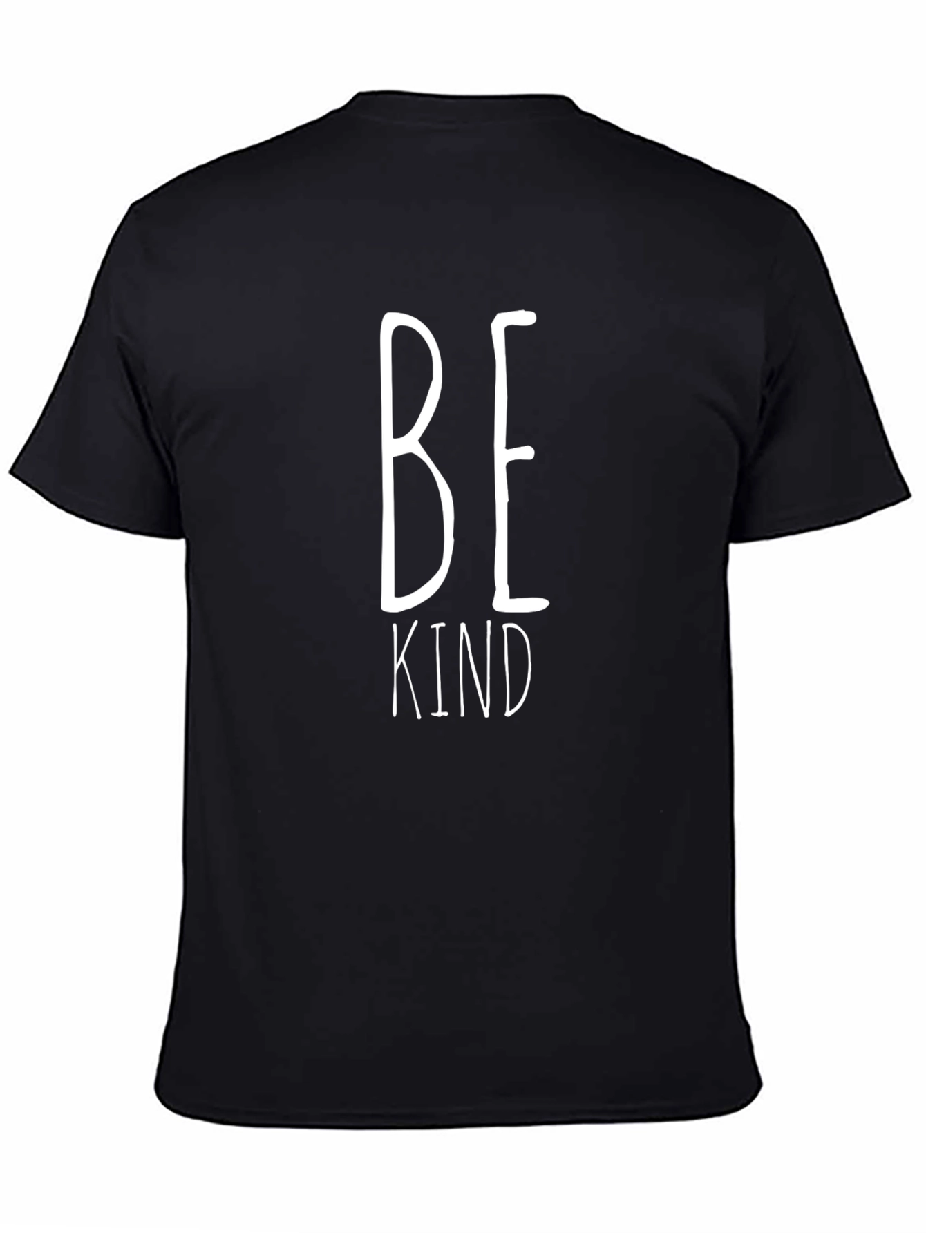 Black Be Kind Graphic Tee - Soft & Stylish view 4