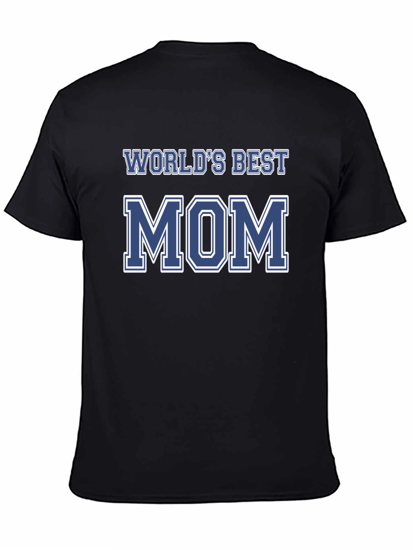 Black World's Best Mom Graphic T-Shirt view 4