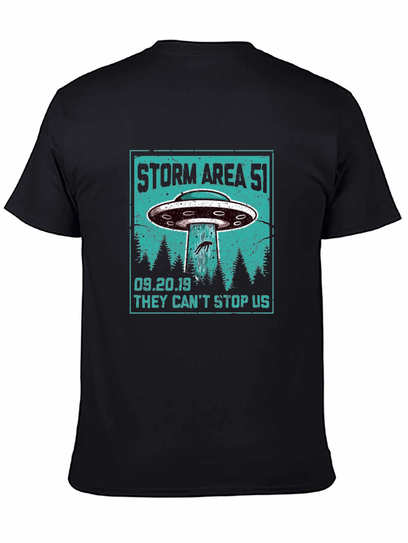 Storm Area 51 UFO Graphic Tee - 4