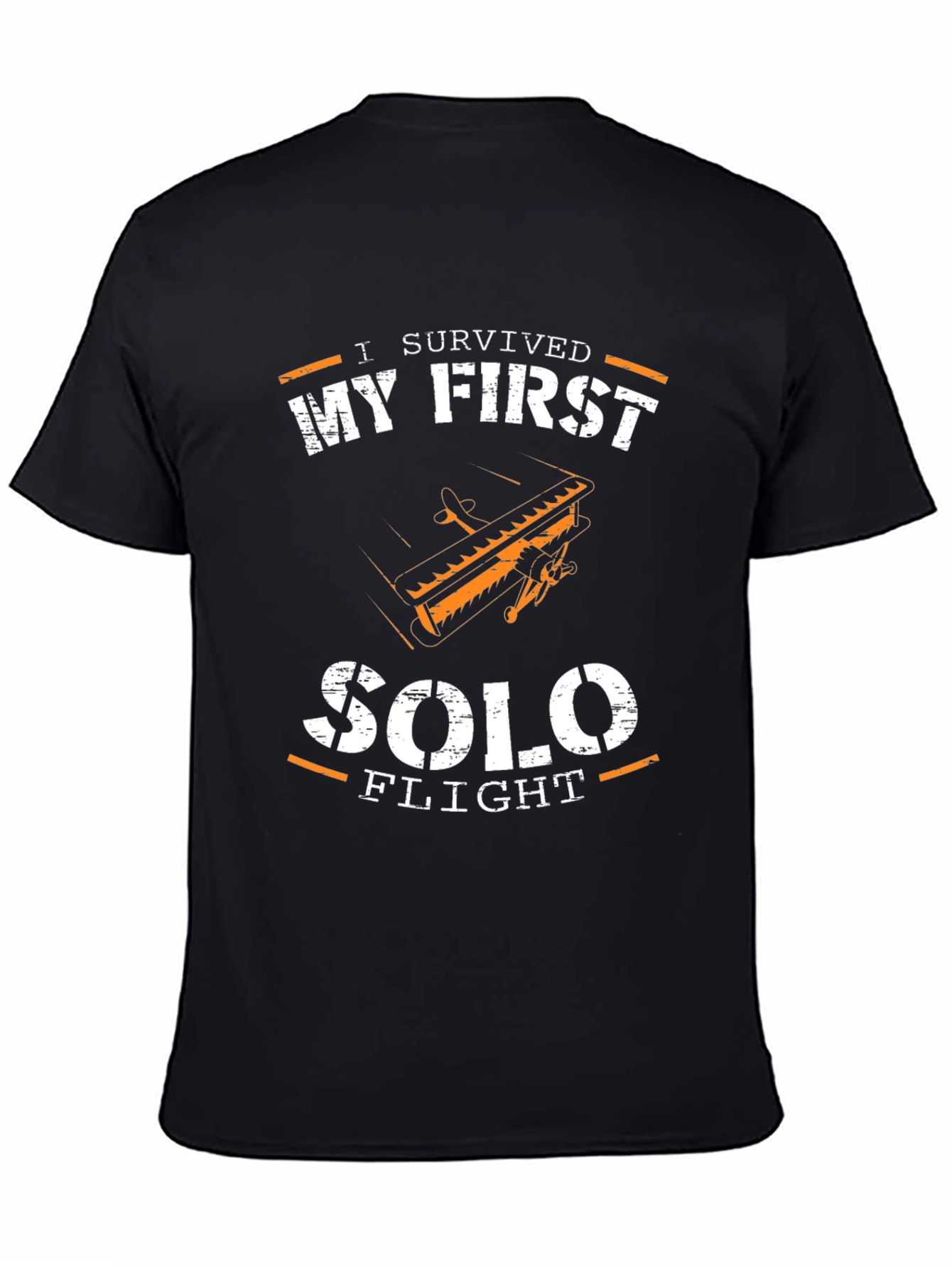 I Survived My First Solo Flight T-Shirt - 4