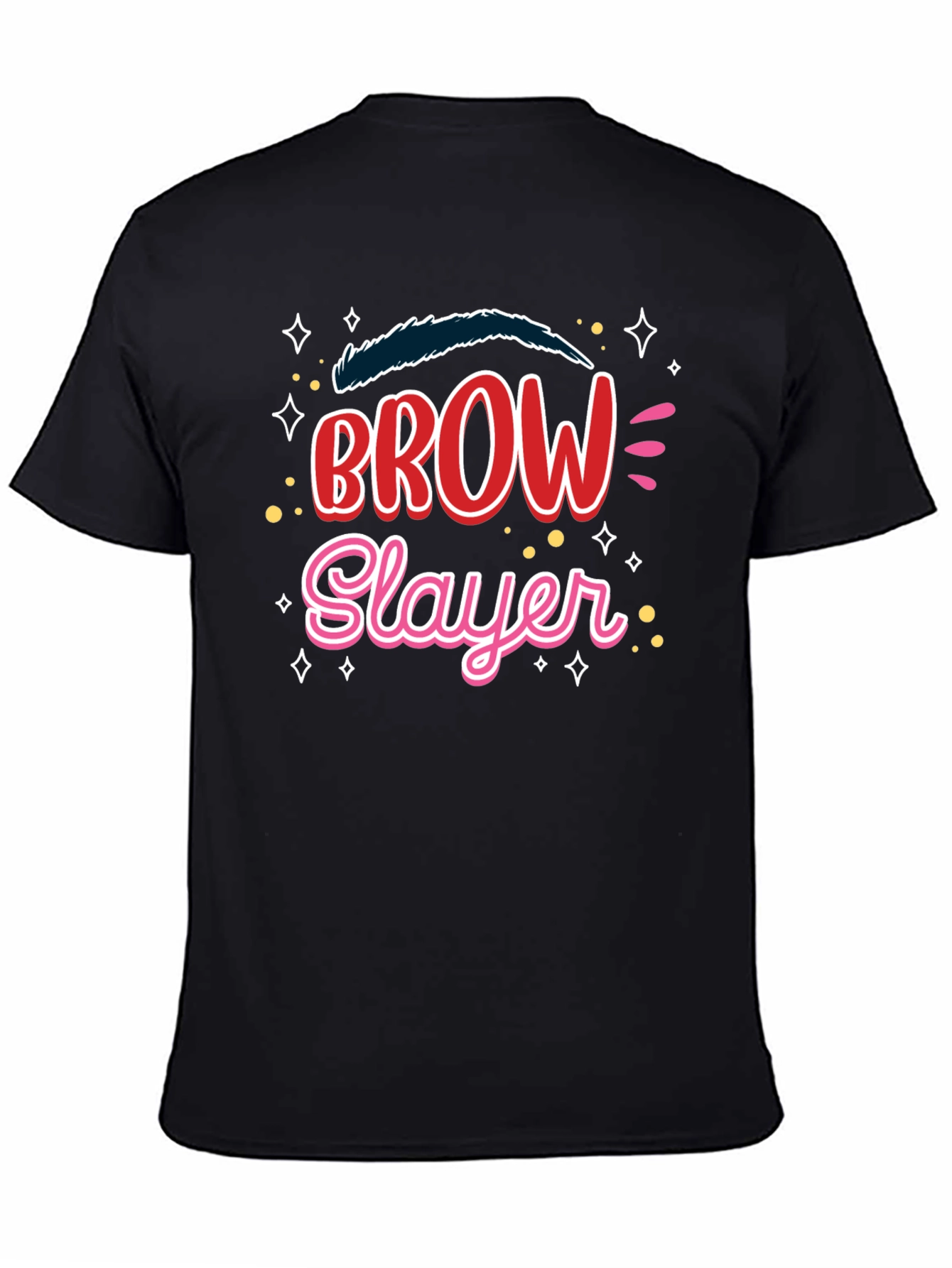 Black Brow Slayer Graphic Tee view 4