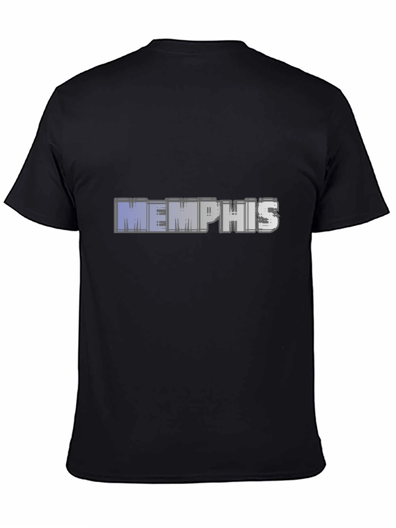 Black Memphis Graphic T-Shirt view 4