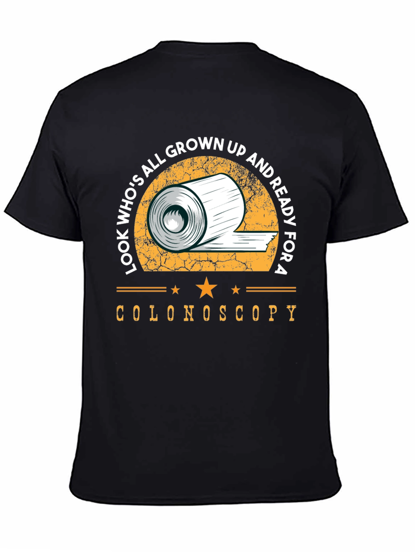 Black Colonoscopy Ready T-Shirt Funny Adulting Gag Gift view 4