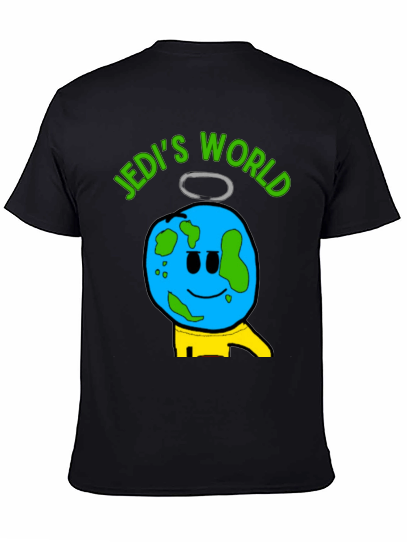 Jedi's World Graphic T-Shirt - Black - 4