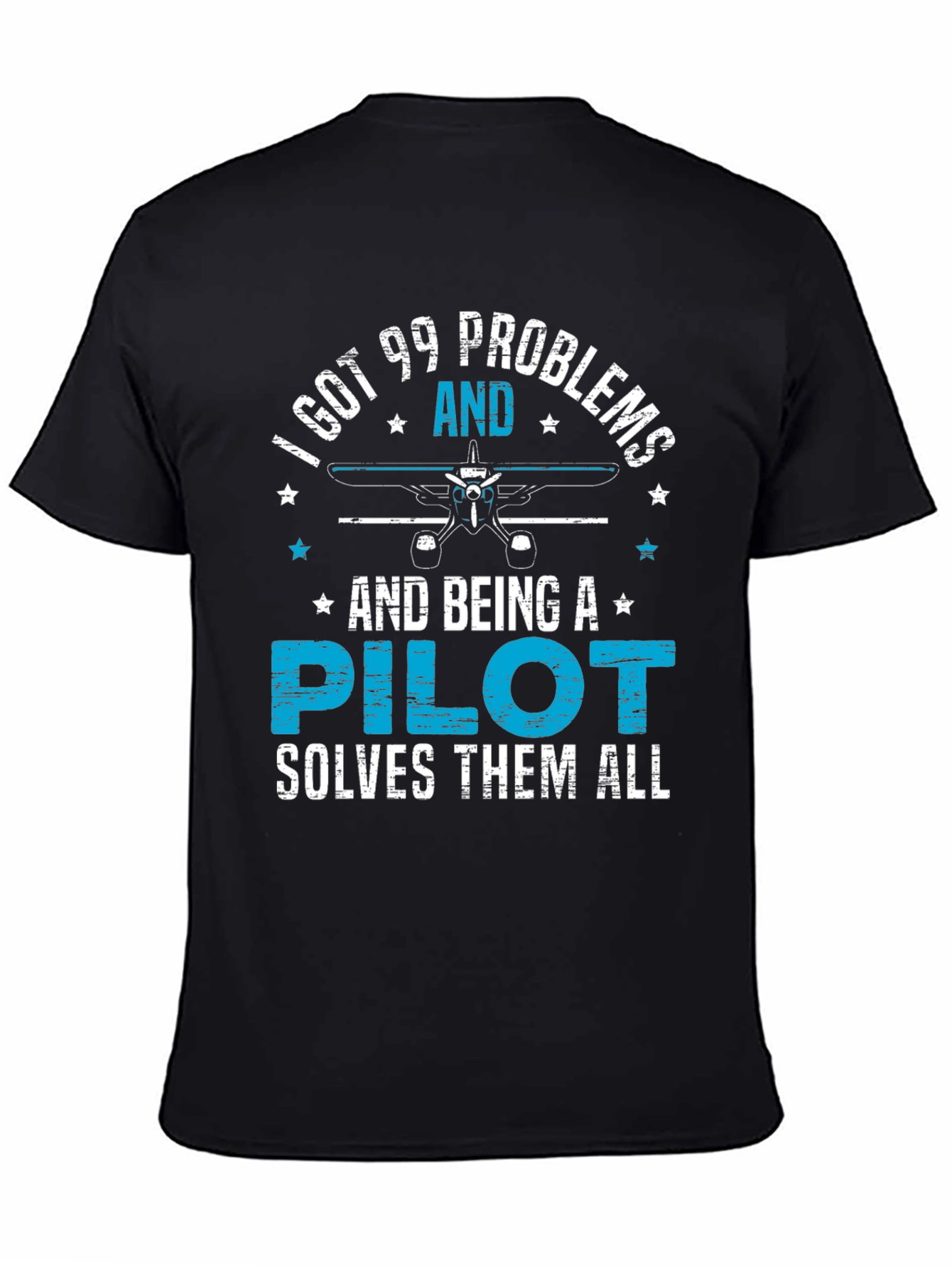 Pilot Problems Funny T-Shirt | Aviation Tee - 4