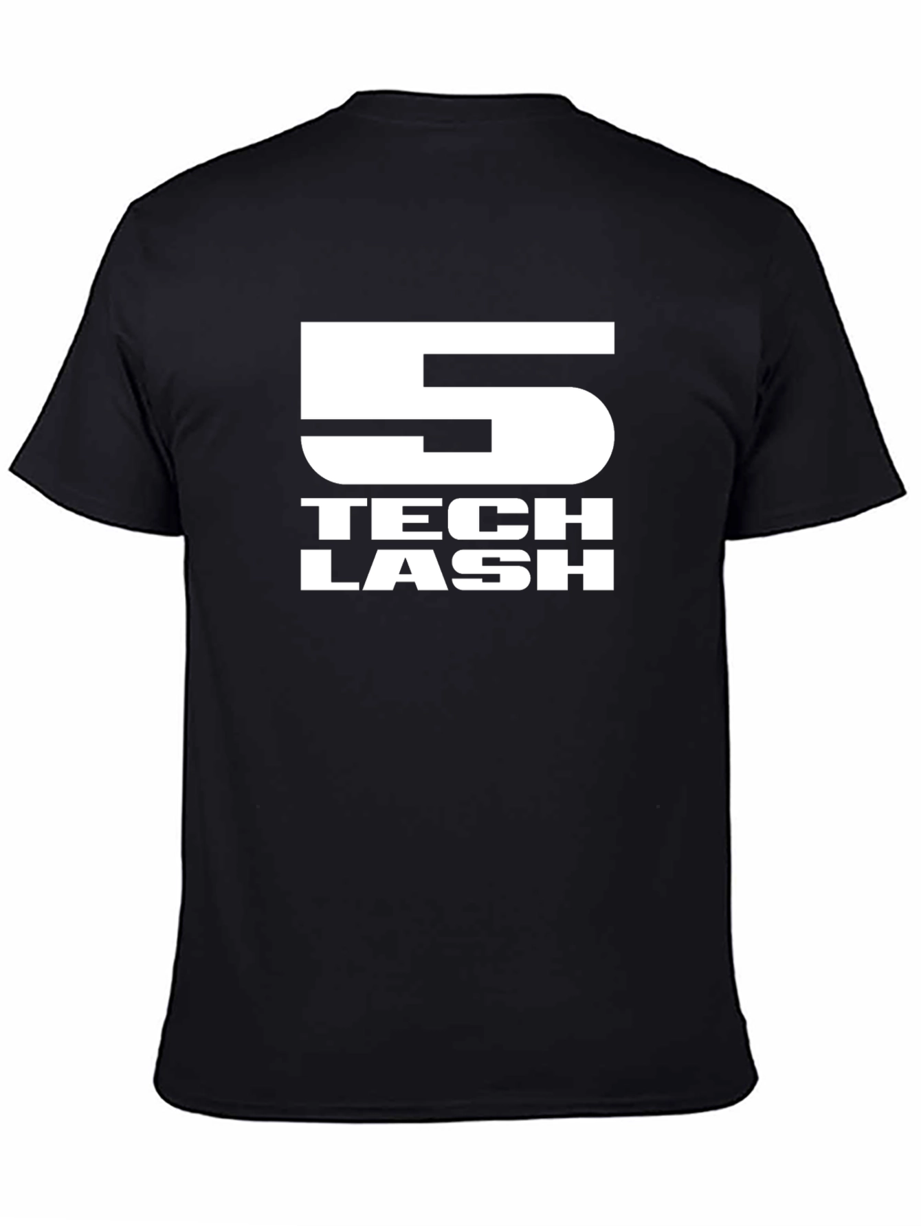 Black 5 Tech Lash Graphic T-Shirt - Bold Design view 4