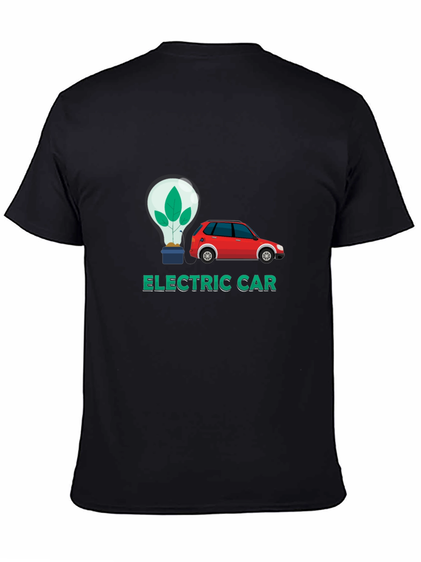 Electric Car Graphic Tee - Eco-Friendly Fashion - 4