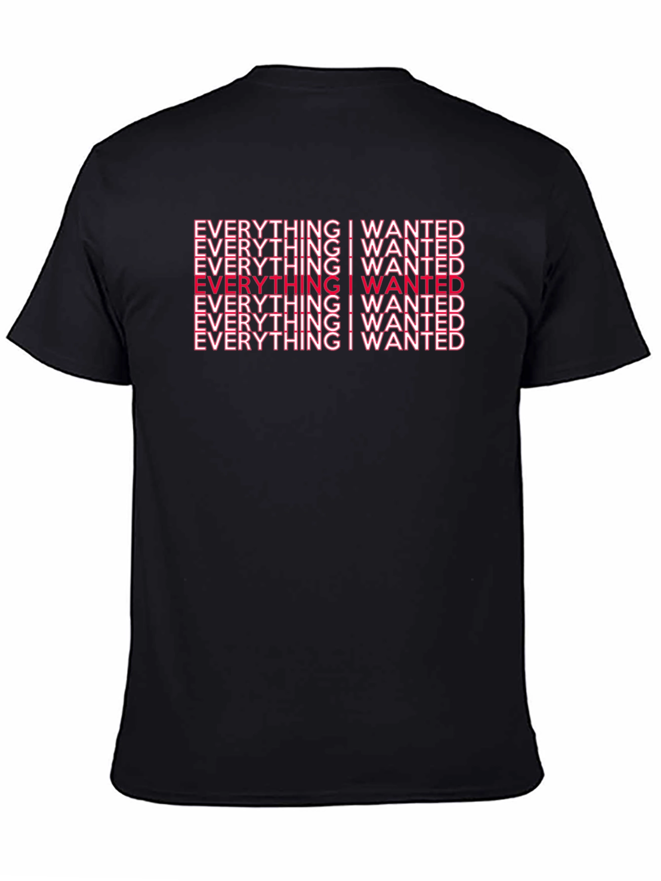 Black Everything I Wanted Graphic Tee view 4