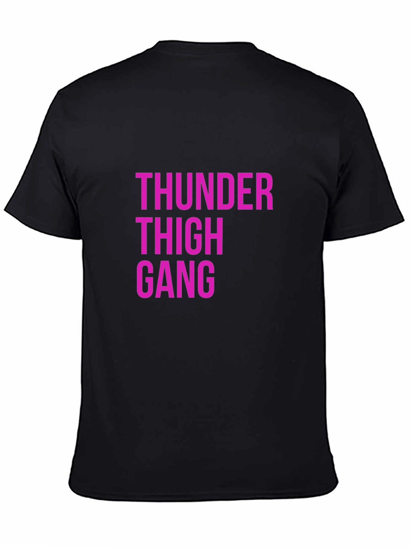 Black Thunder Thigh Gang Graphic Tee view 4
