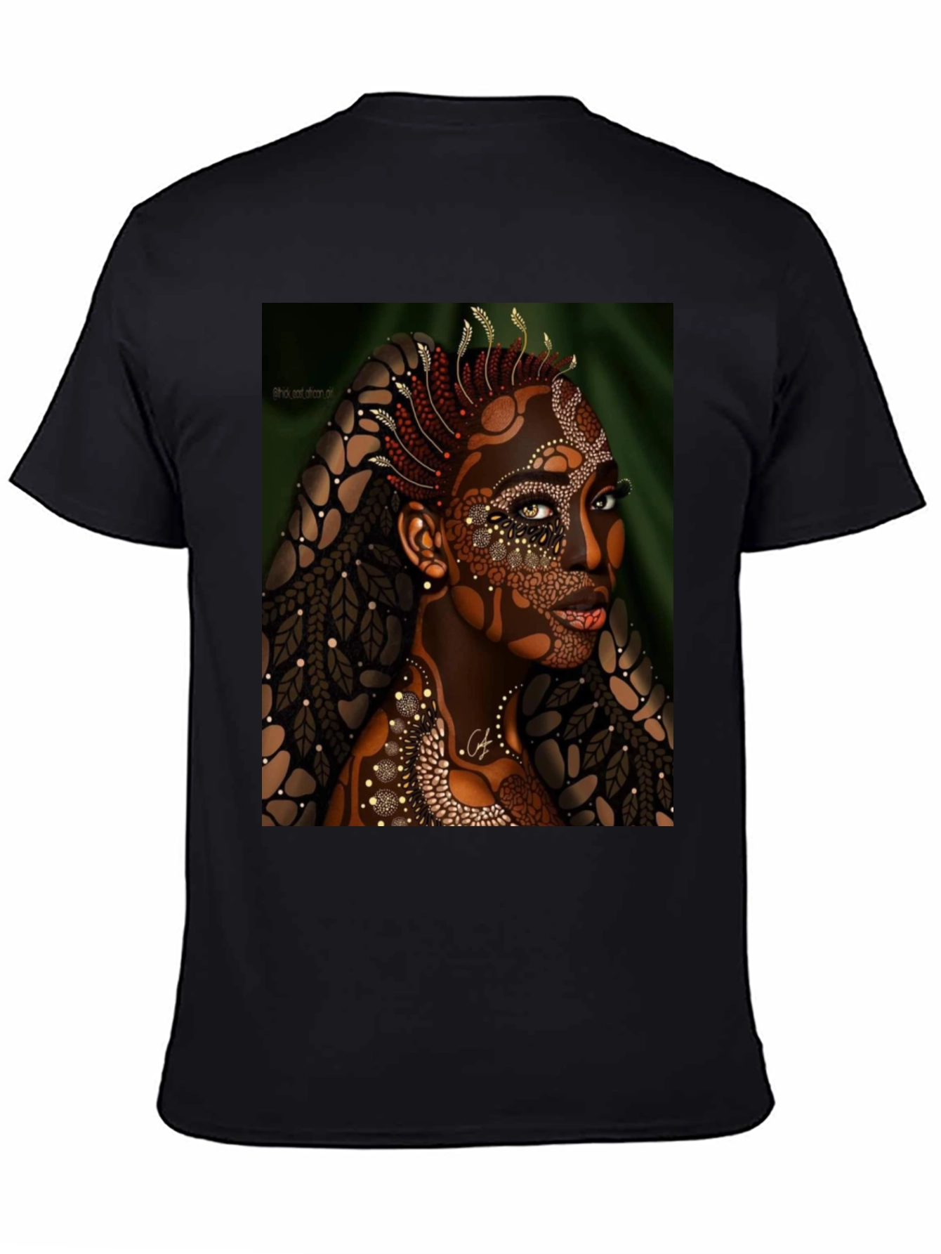 Artistic Woman Portrait Graphic T-Shirt - 4