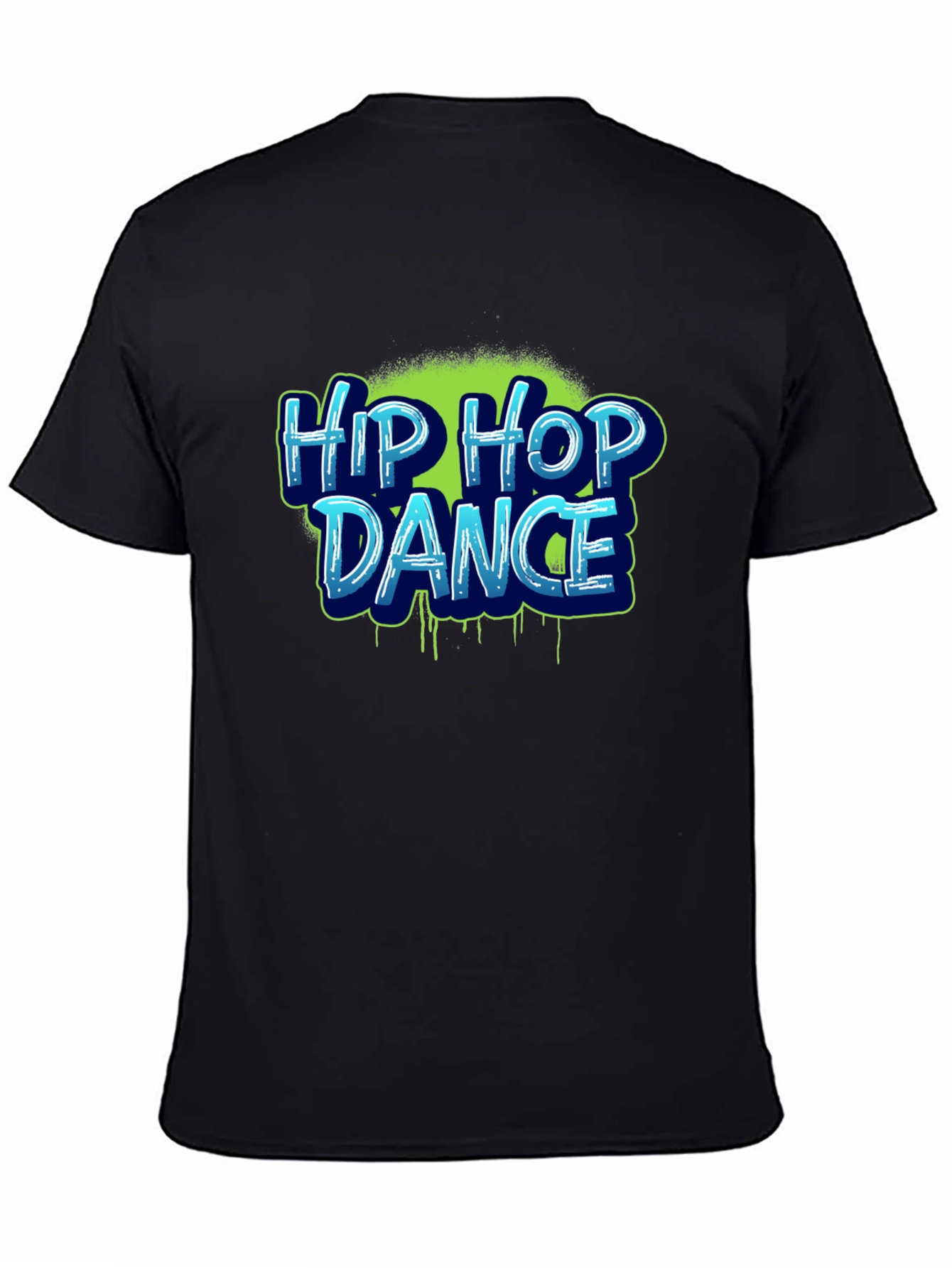 Black Hip Hop Dance T-Shirt - Urban Style view 4