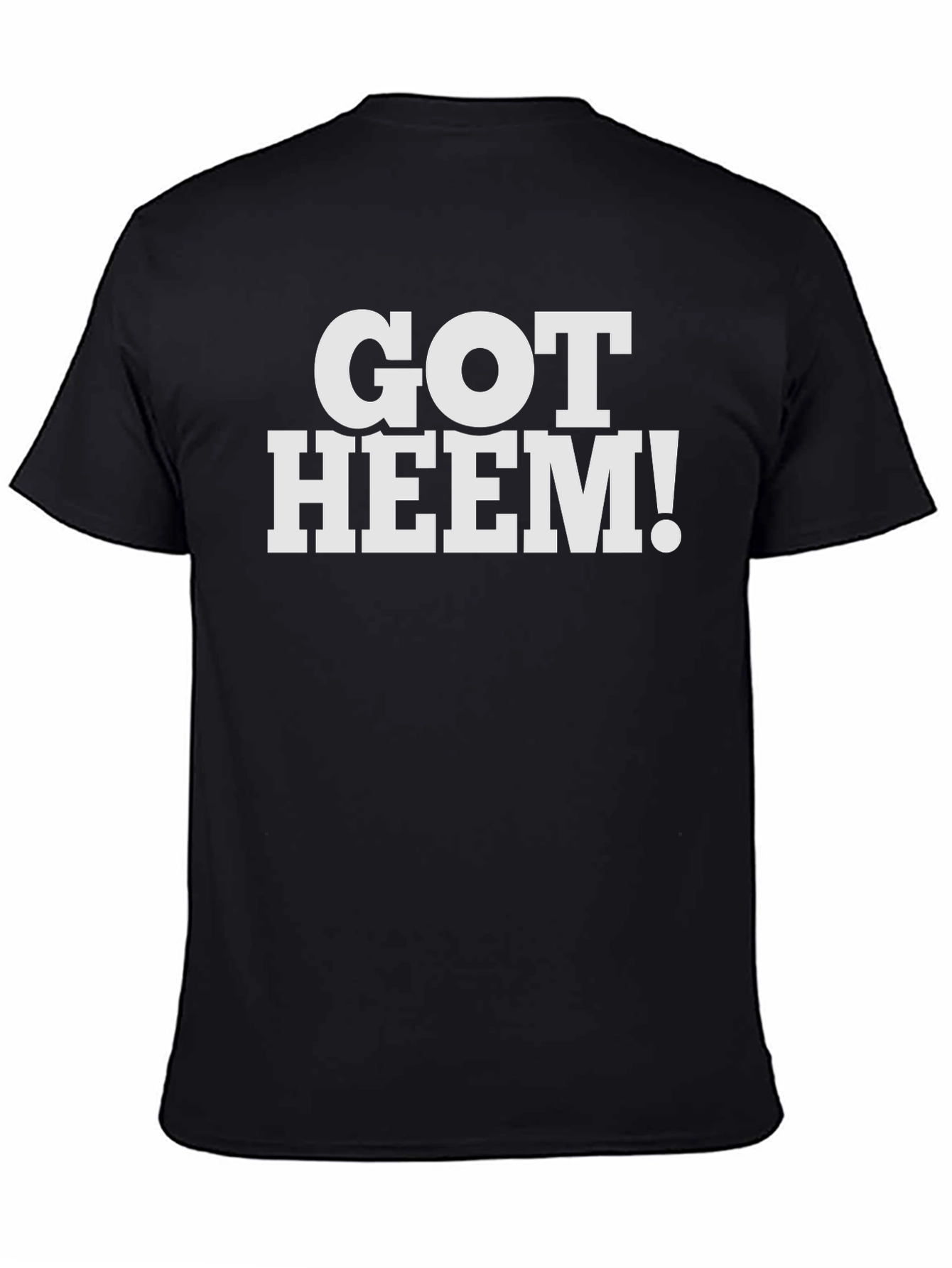 Black Got Heem! Graphic Tee - Trendy Slogan T-Shirt view 4