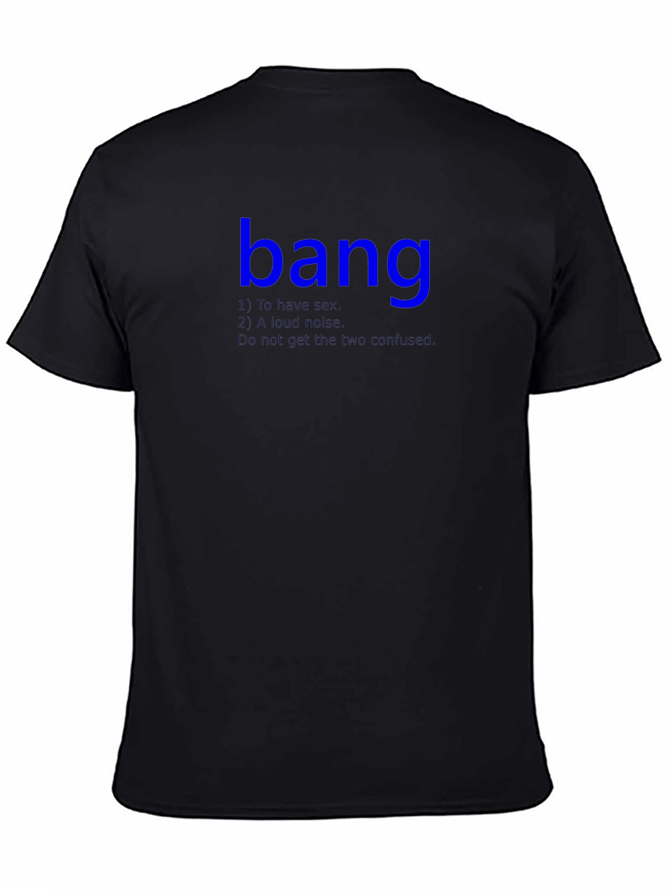 Black Bang Definition T-Shirt - Funny Adult Humor Tee view 4