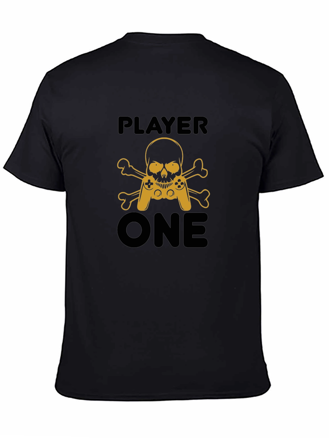 Player One Skull and Crossbones Gaming T-Shirt - 4