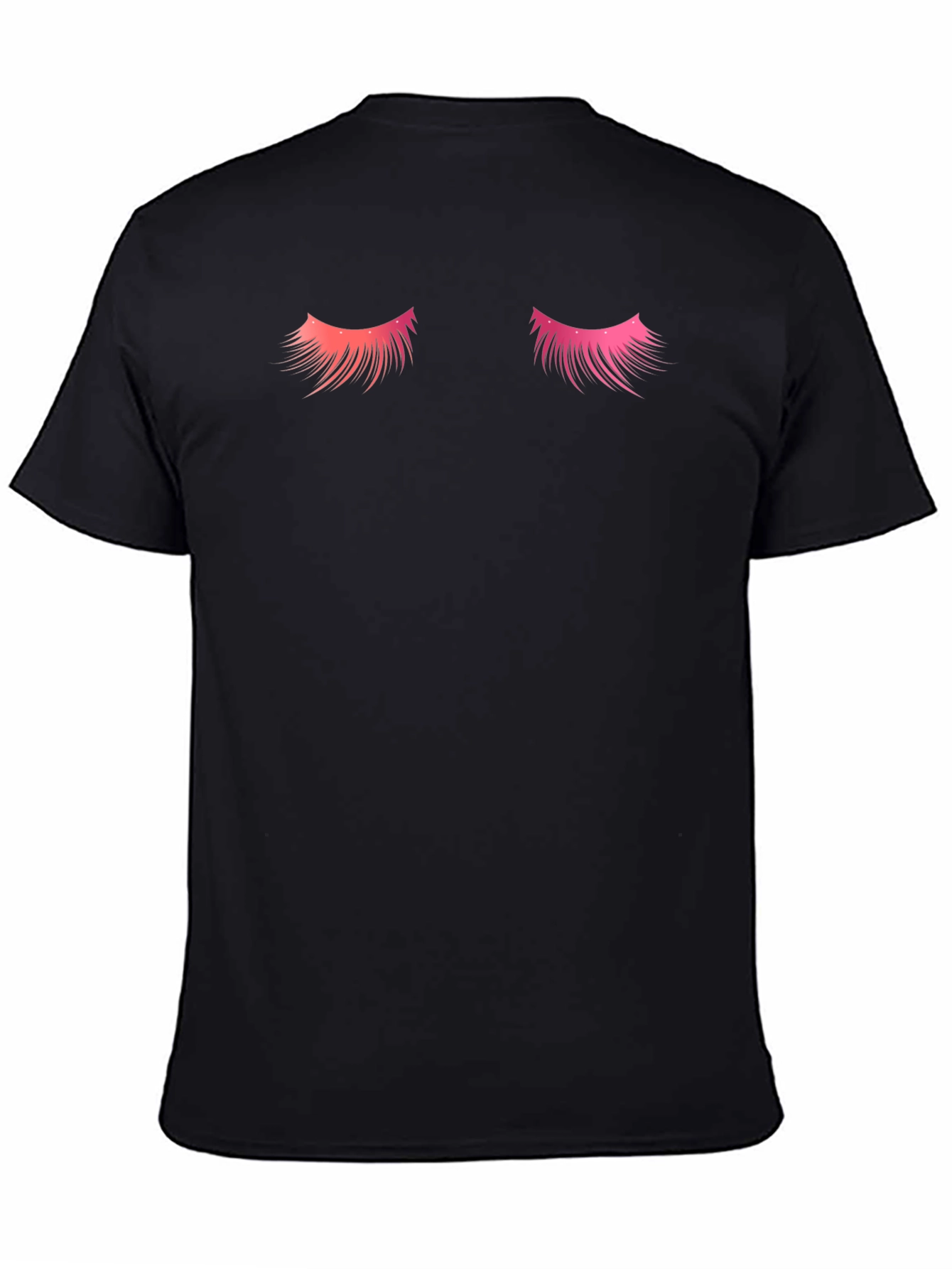 Black Eyelash Graphic Tee - Stylish & Unique Design view 4