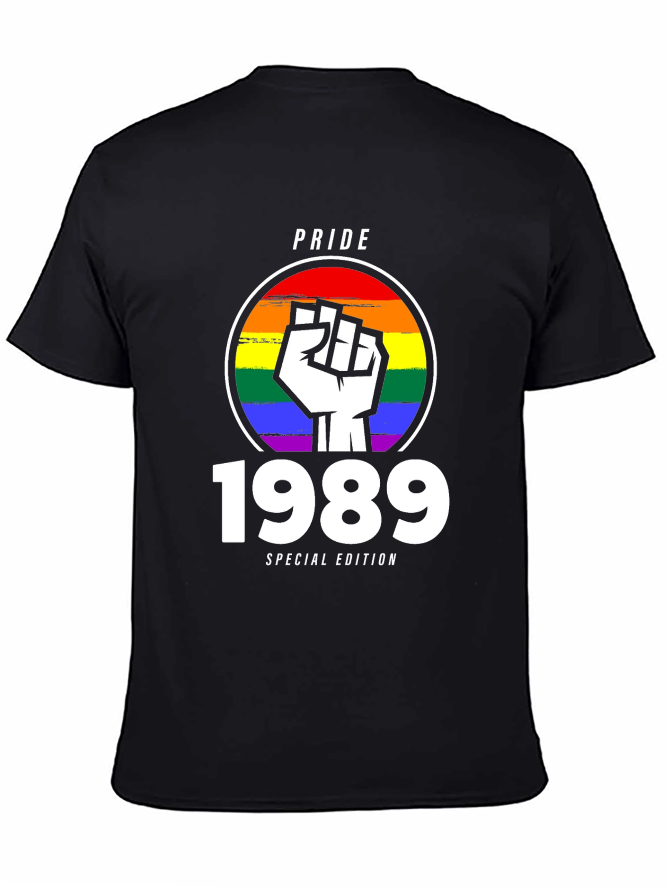 Pride 1989 Special Edition Black T-Shirt - 4