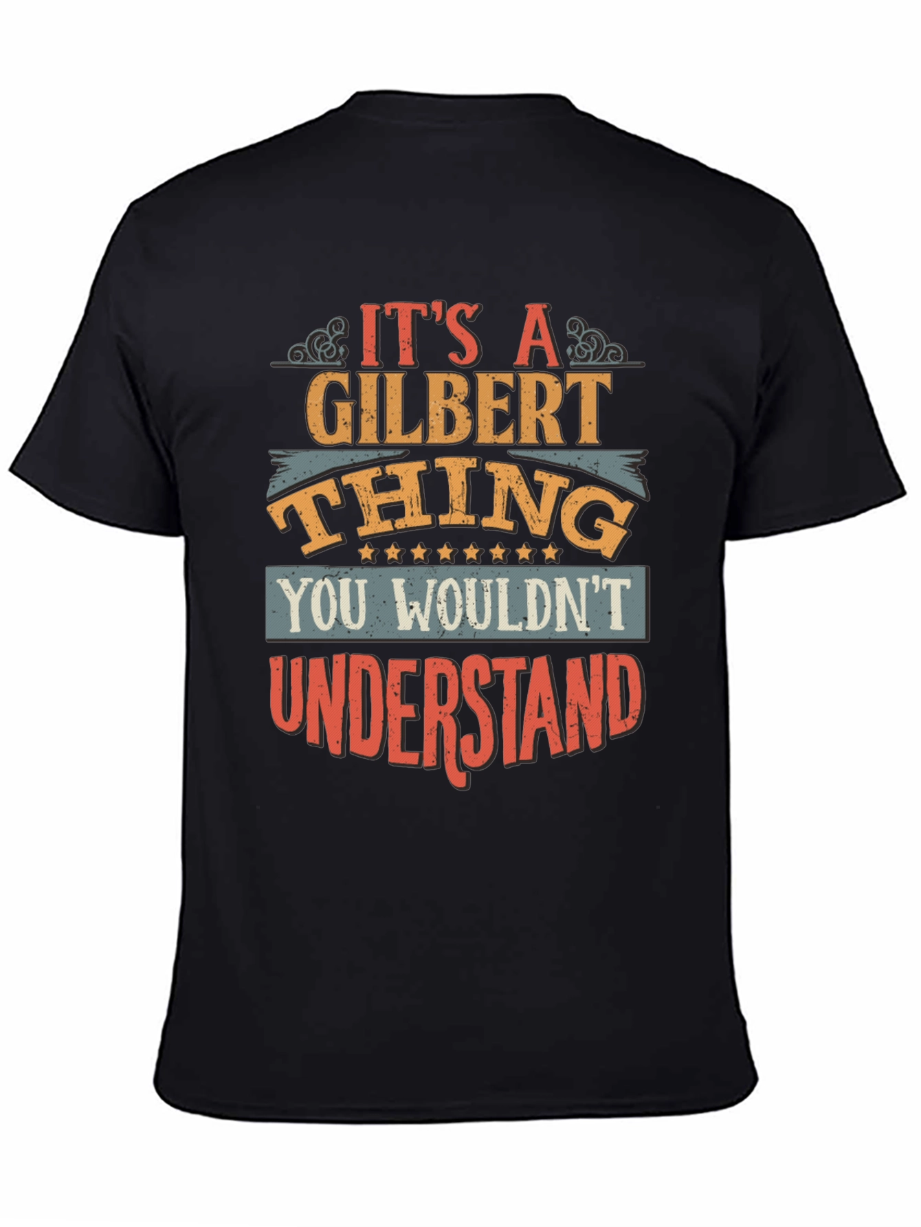 Black Gilbert Thing T-Shirt - You Wouldn't Understand view 4