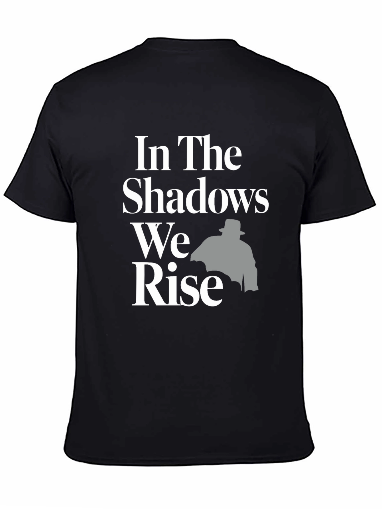 Black In the Shadows We Rise Graphic T-Shirt view 4