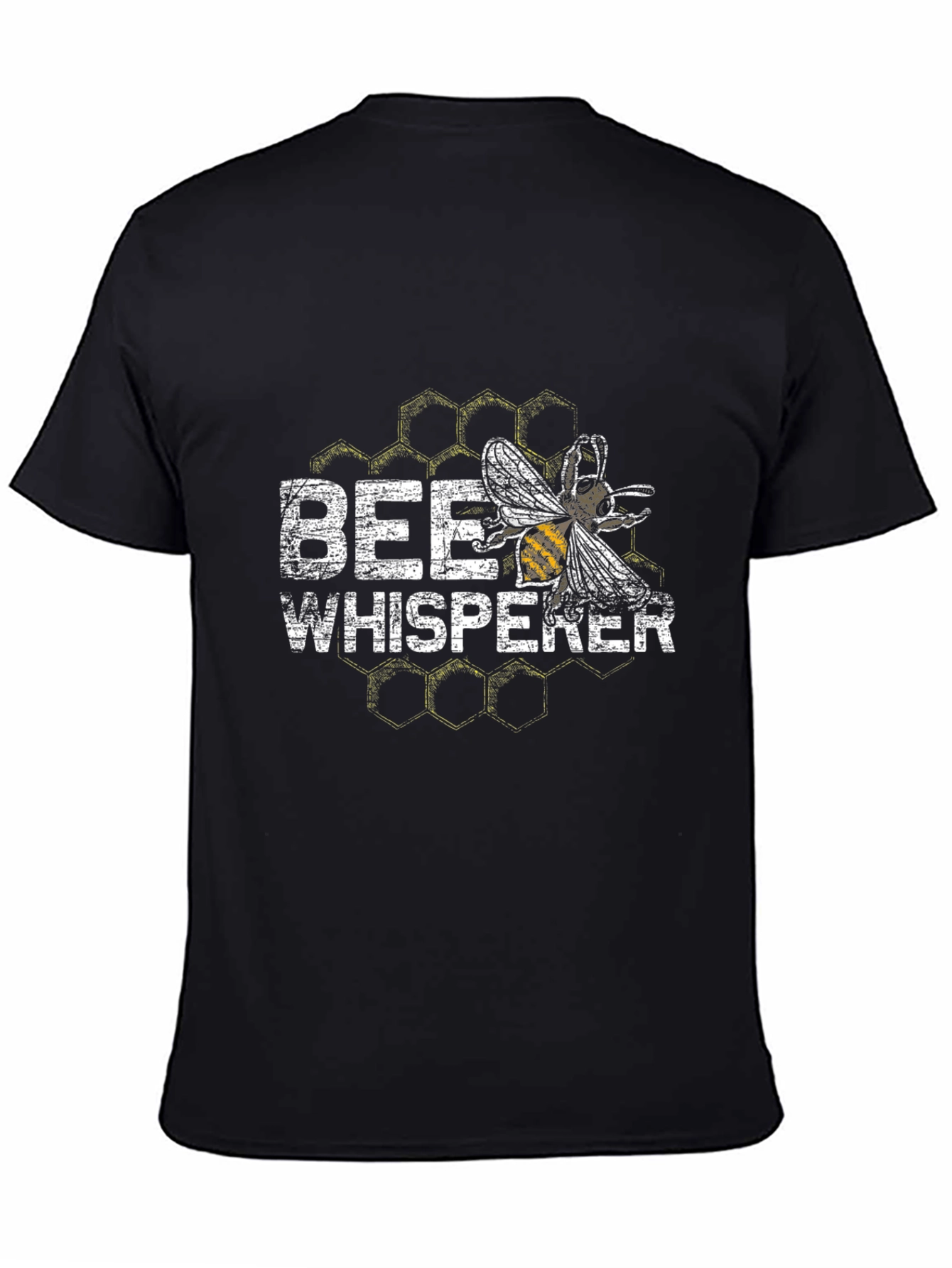 Black Bee Whisperer Graphic Tee - Black view 4