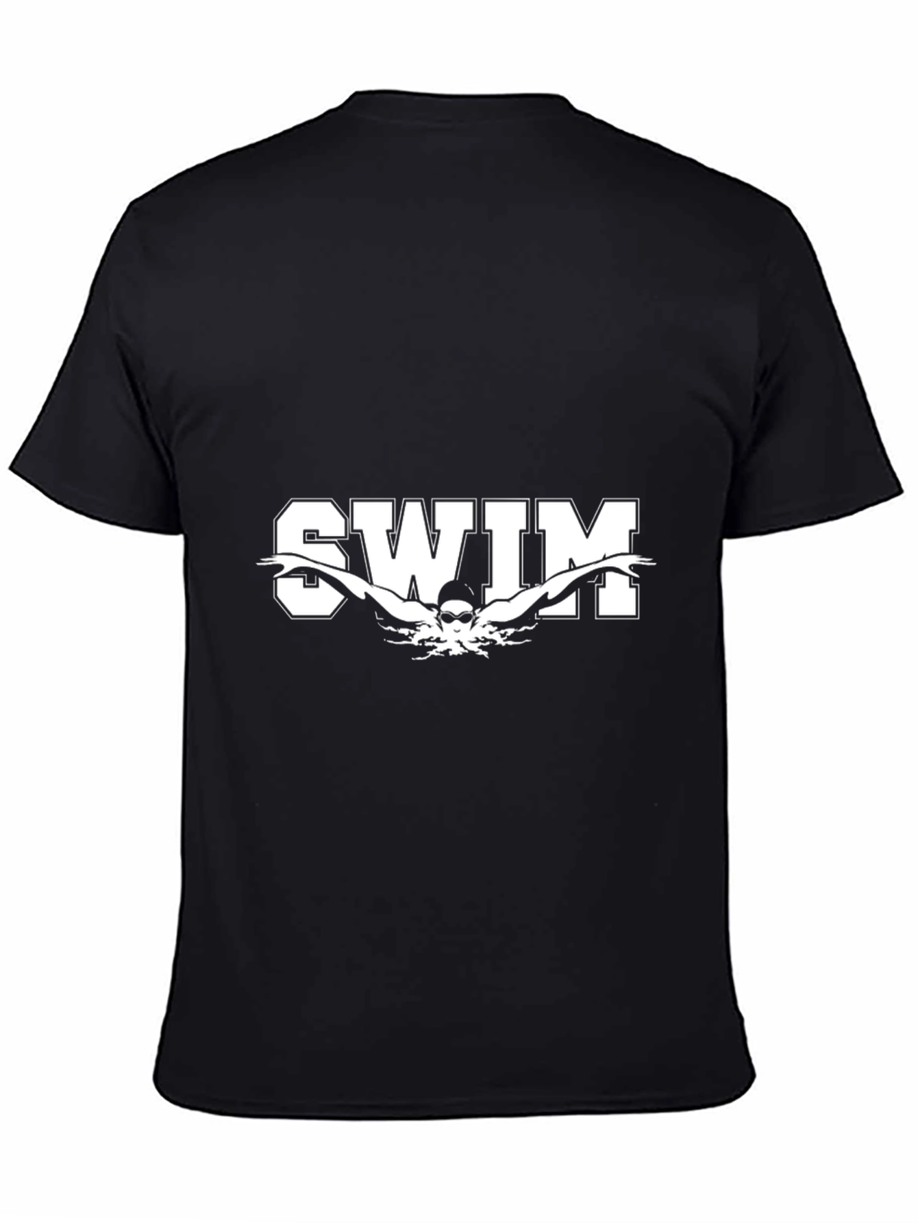 Swim T-Shirt - Butterfly Stroke Design - 4
