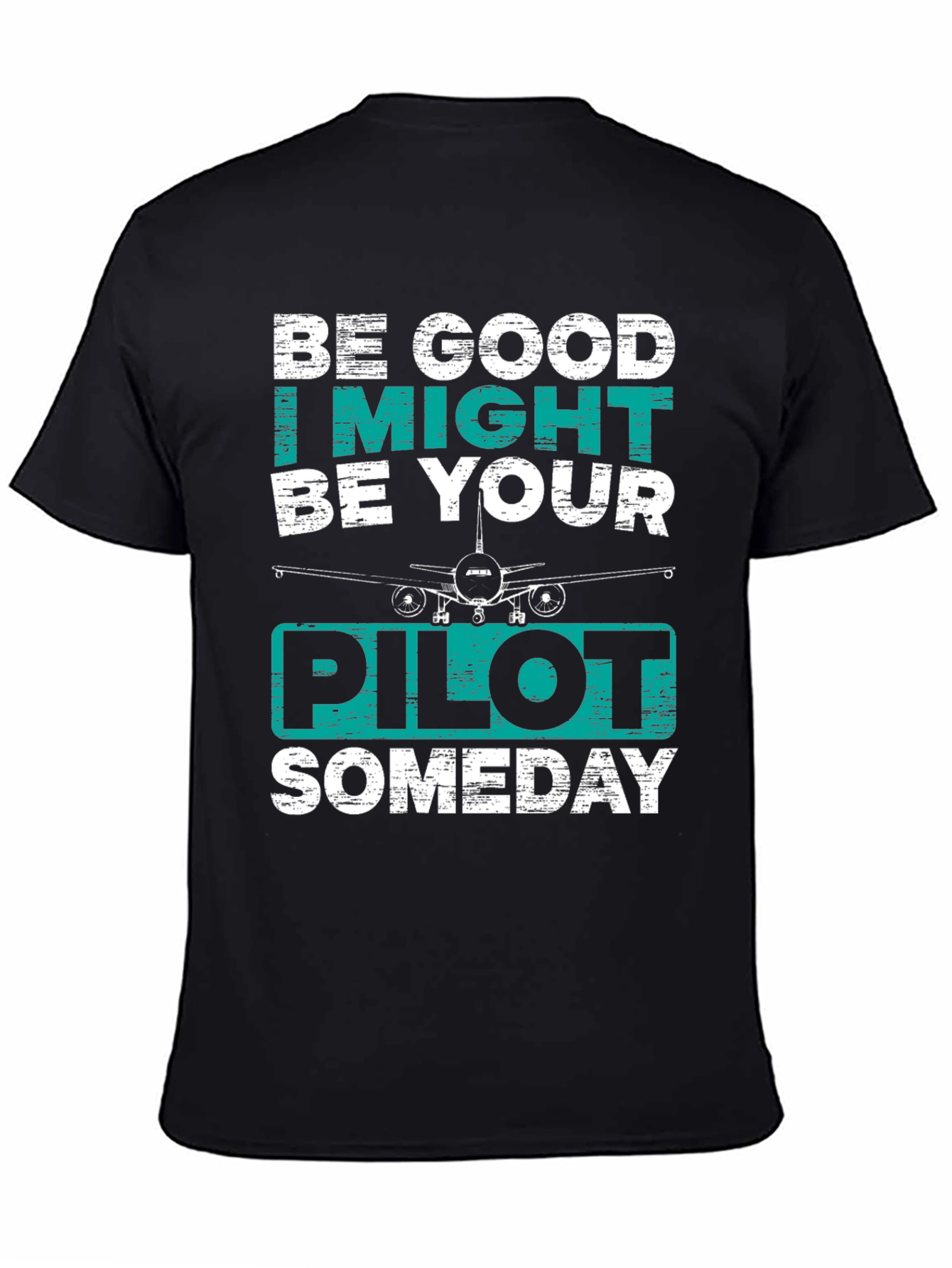 Black Pilot Someday T-Shirt view 4