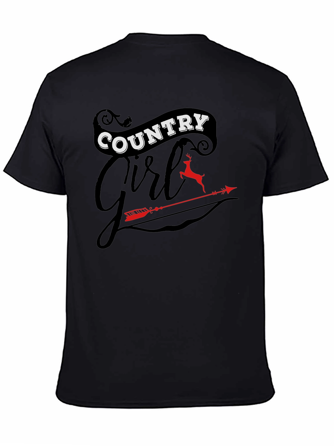 Black Country Girl Graphic Tee view 4