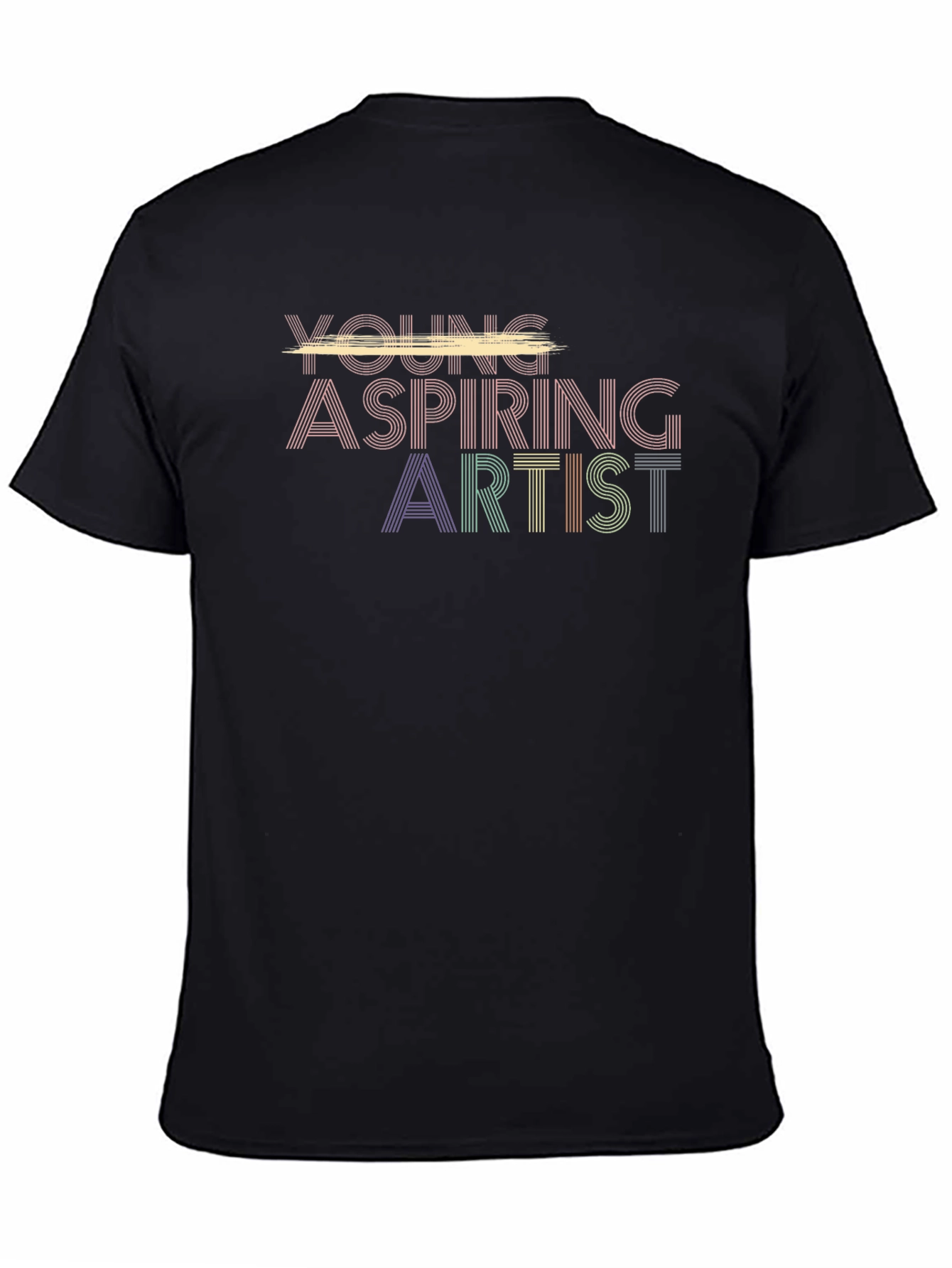 Young Aspiring Artist Graphic Tee - Retro Style - 4