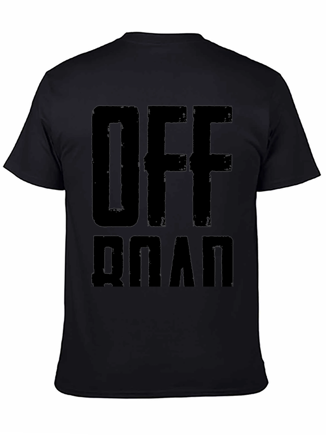 Off-Road Black Graphic T-Shirt - 4