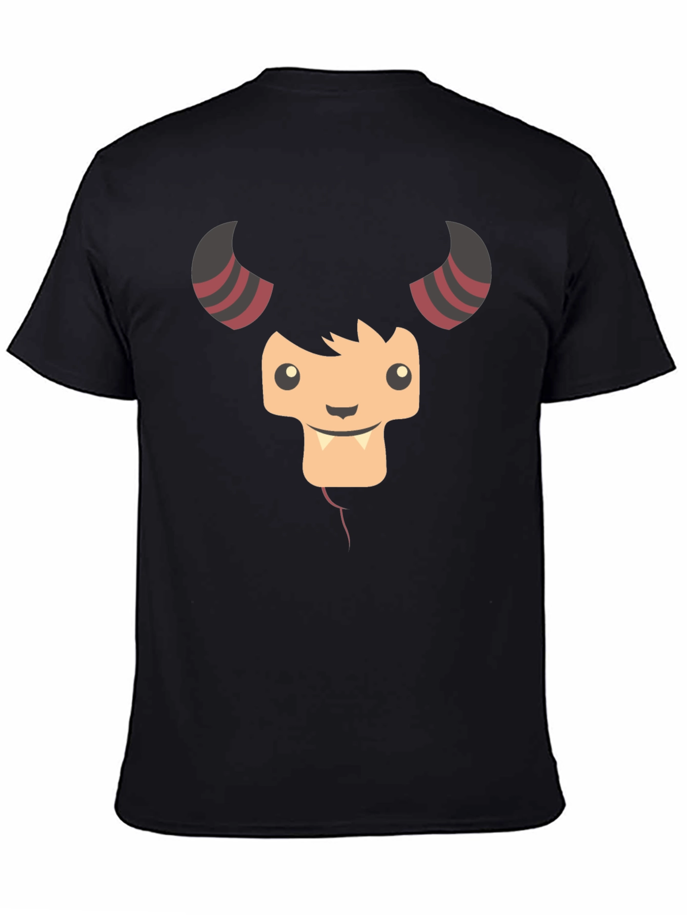 Black Monster Graphic Tee -  Black T-Shirt for Men view 4
