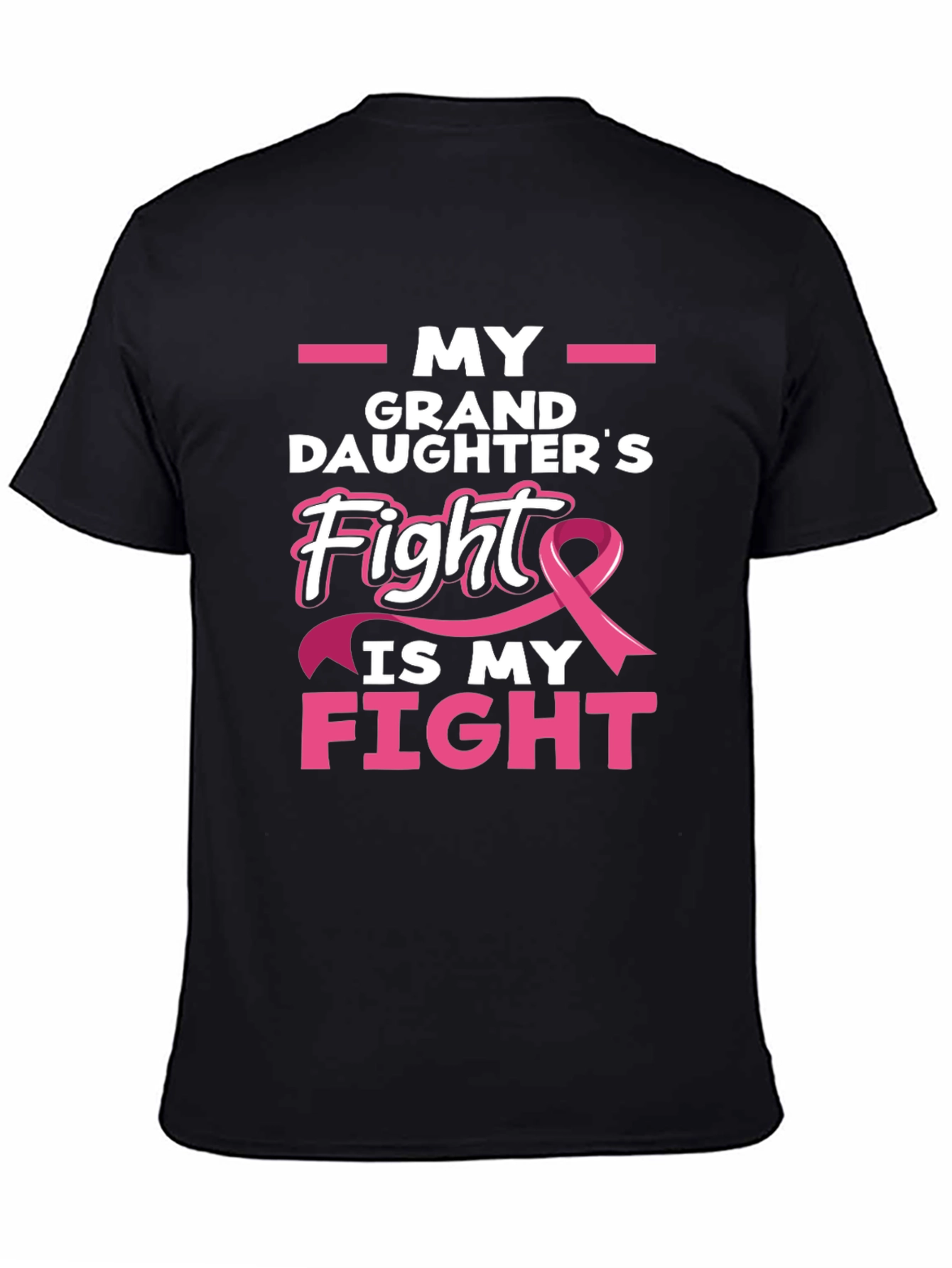 Black Granddaughter's Fight Is My Fight T-Shirt view 4