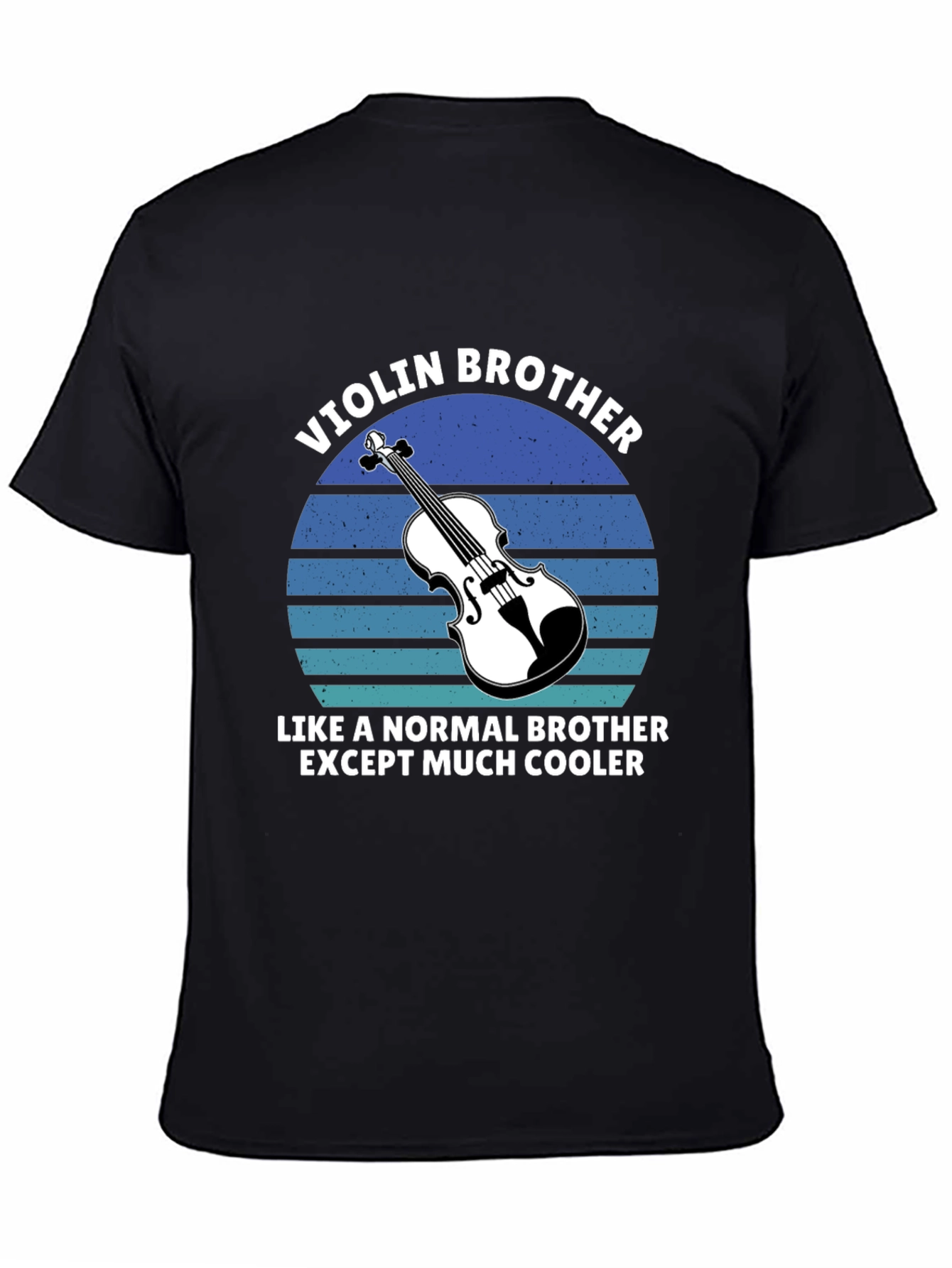 Black Violin Brother T-Shirt - Musician Gift view 4