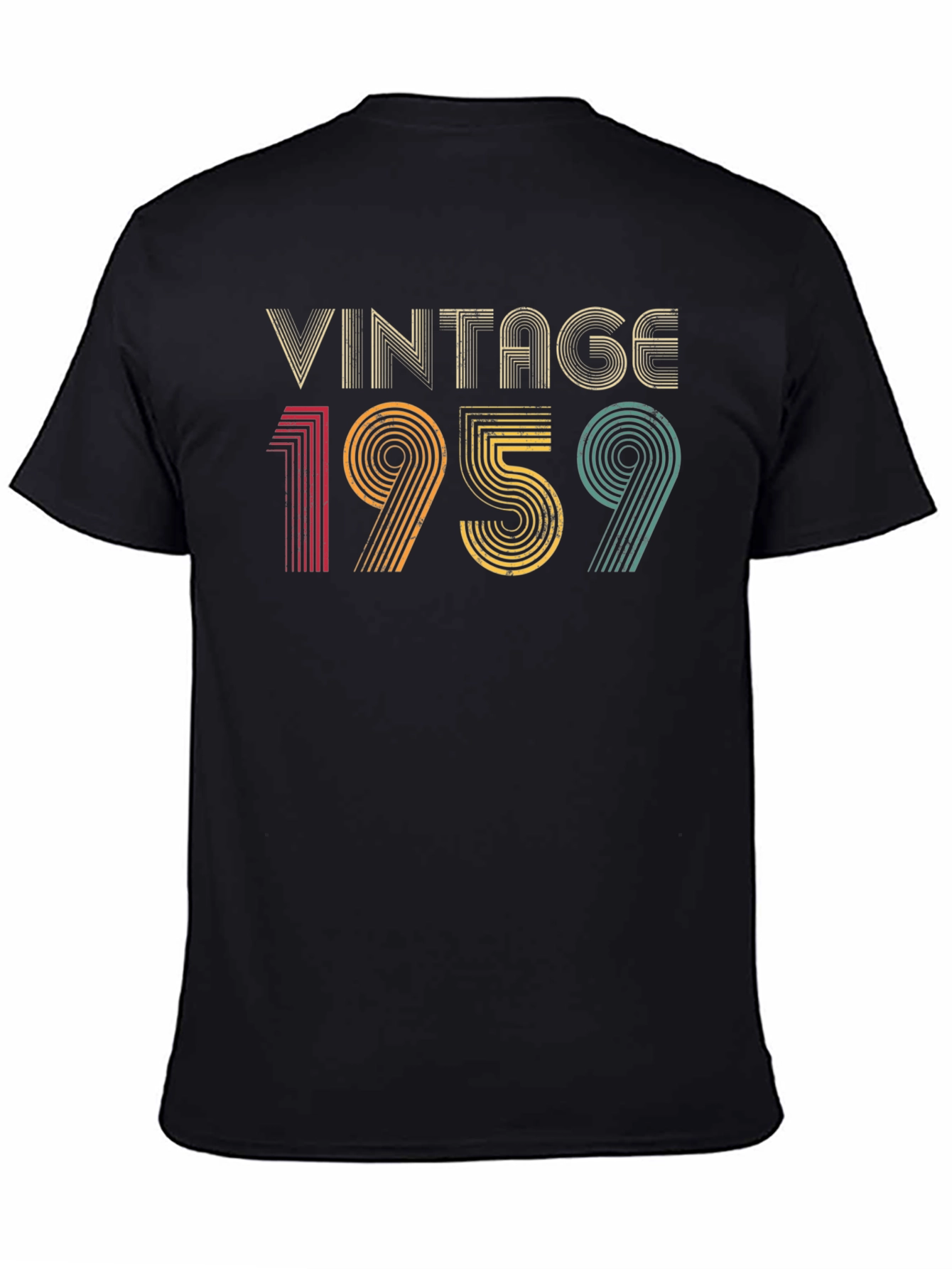 Black Vintage 1959 Graphic Tee view 4