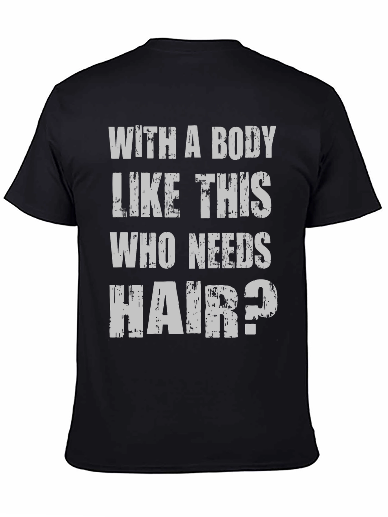 Black Funny Body Like This Men's T-Shirt view 4