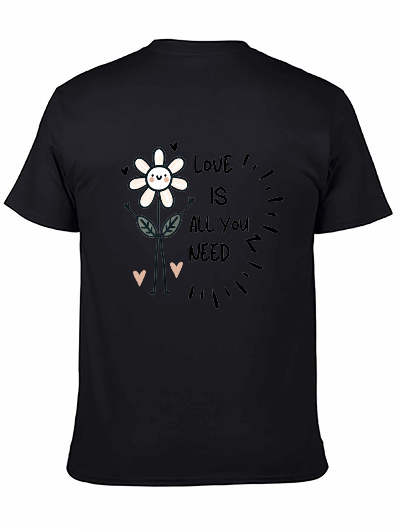 Black Love Is All You Need T-Shirt view 4