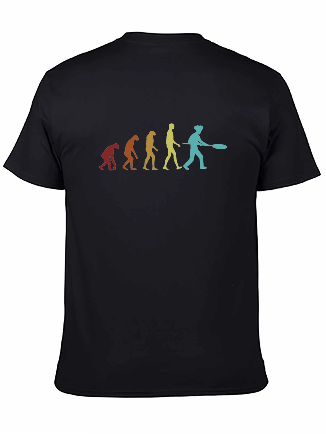 Black Evolution Paddle T-Shirt view 4