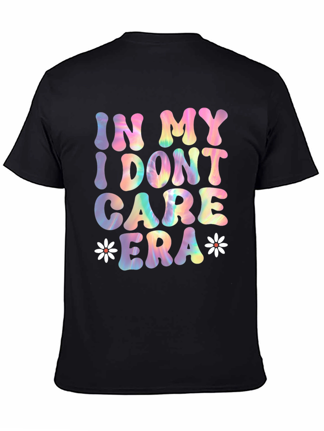 Black In My I Don't Care Era Tee view 4