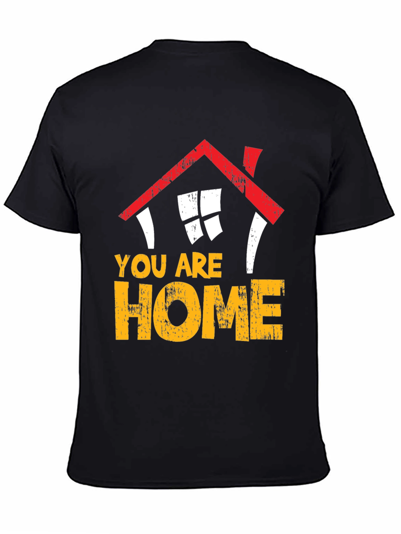 Black You Are Home Graphic Tee view 4