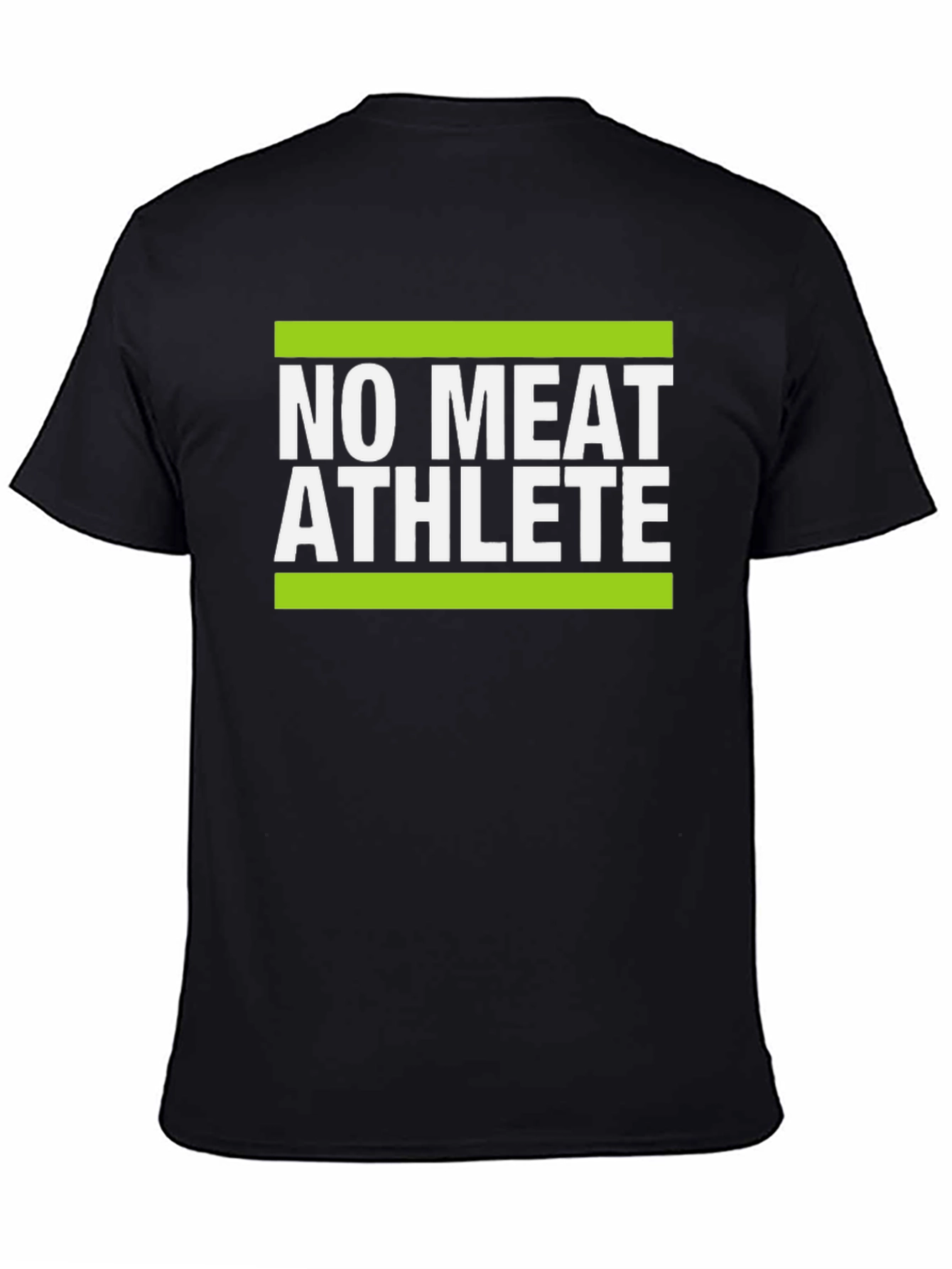 Black No Meat Athlete Black T-Shirt view 4