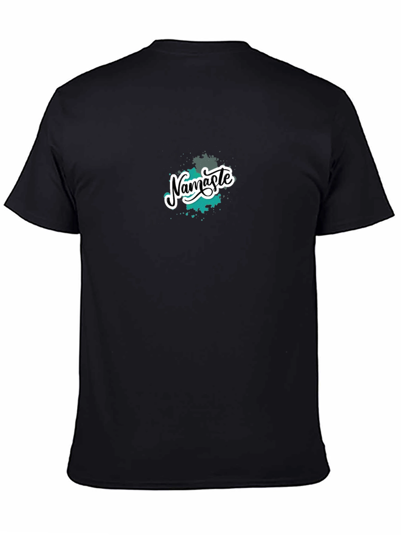 Black Namaste Graphic Tee - Casual Comfort view 4