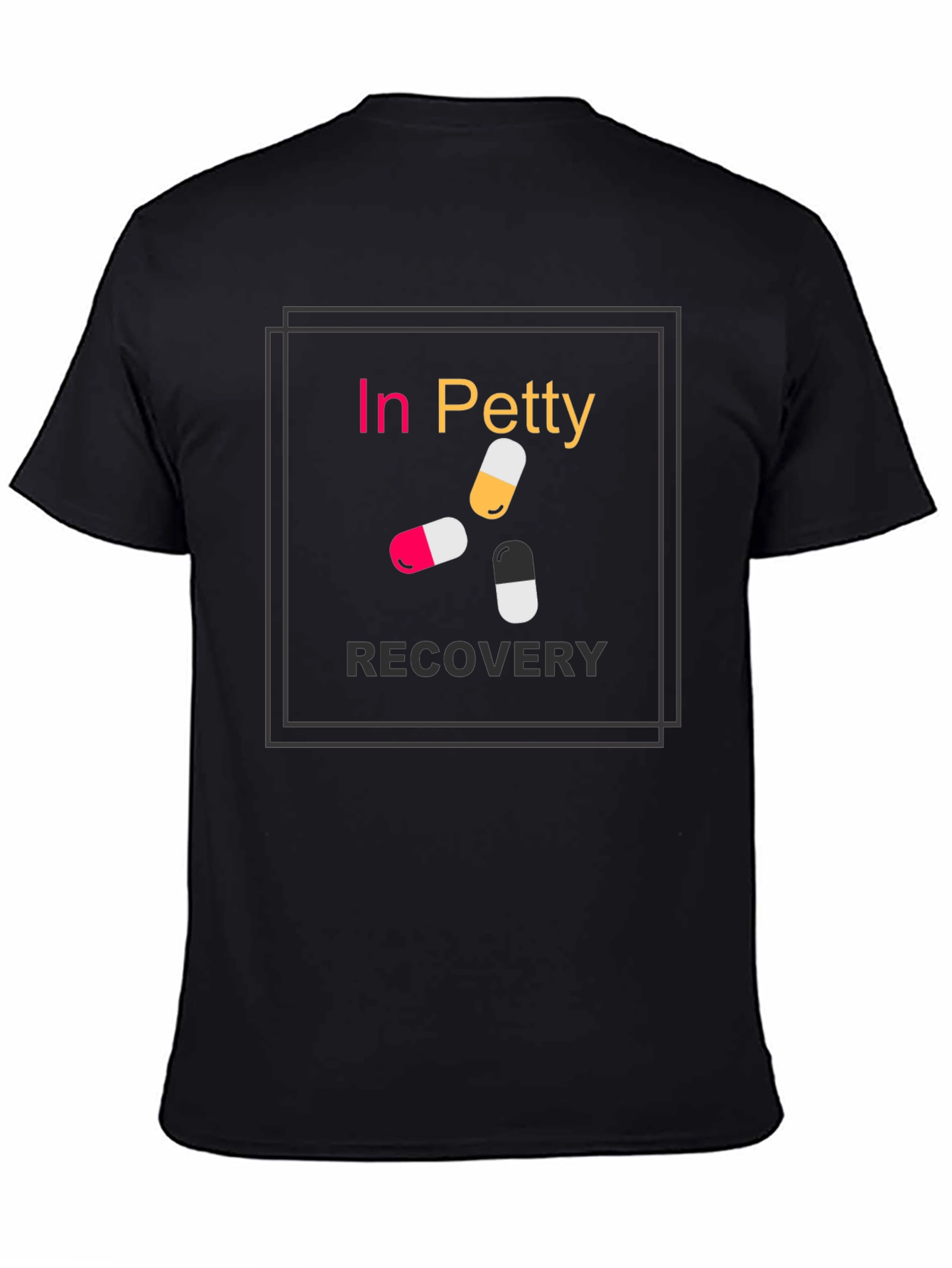 Black In Petty Recovery Graphic T-Shirt view 4