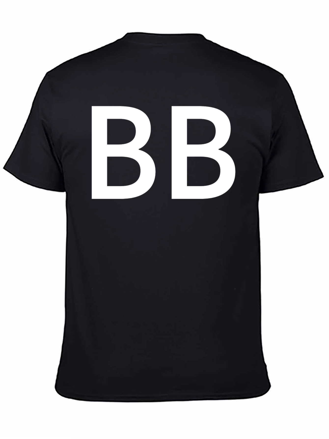 Black BB Graphic Tee - Bold & Stylish view 4