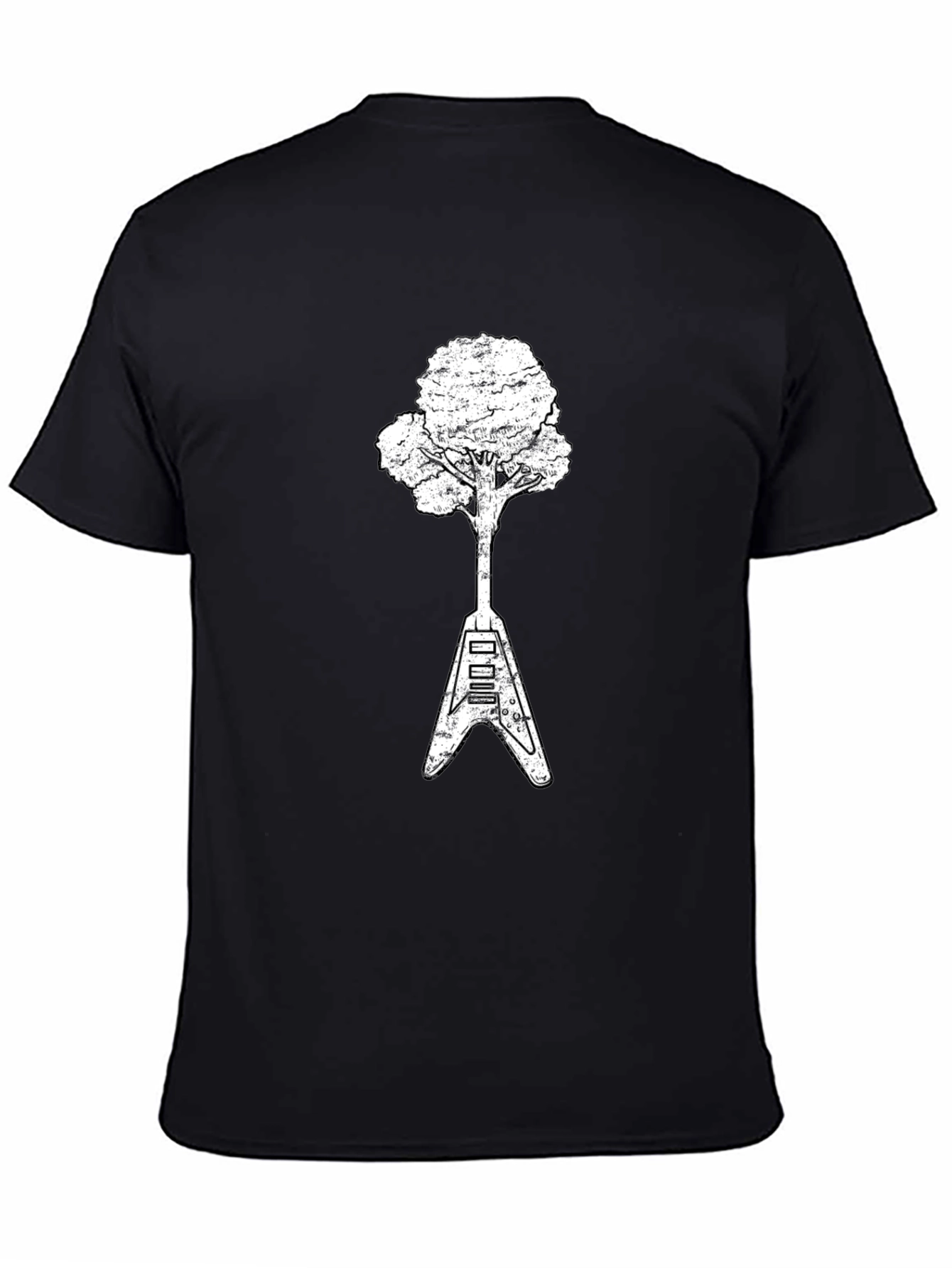 Guitar Tree Graphic Tee - Nature Meets Music - 4