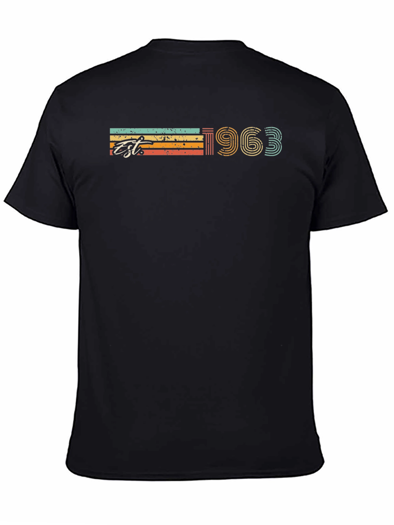 Black Est. 1963 Vintage T-Shirt  view 4