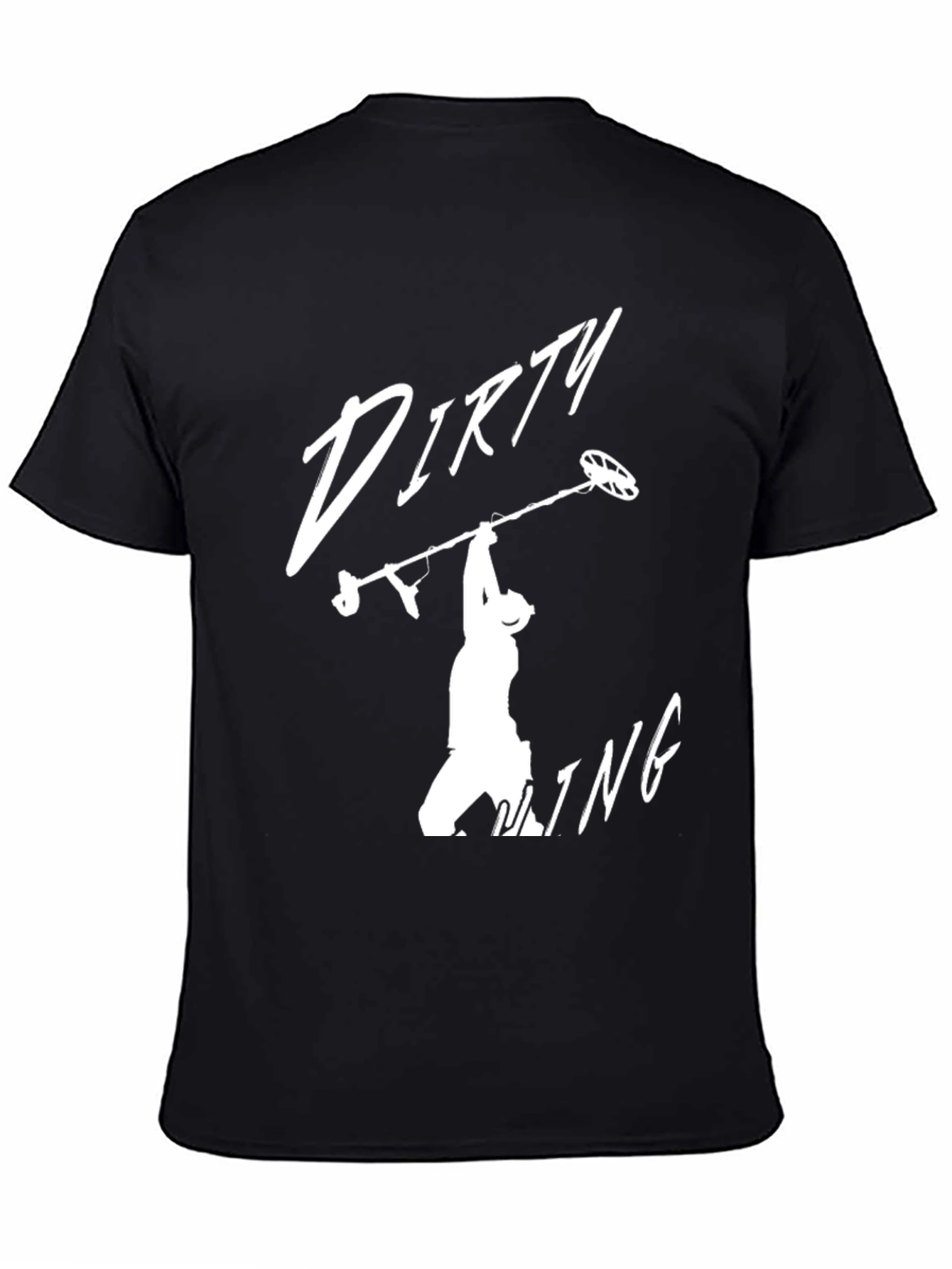 Dirty Mining T-Shirt - Black Graphic Tee - 4