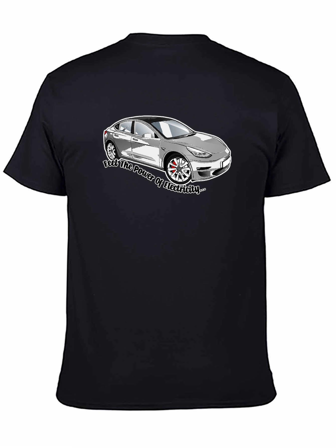 Electric Car Power T-Shirt - 4