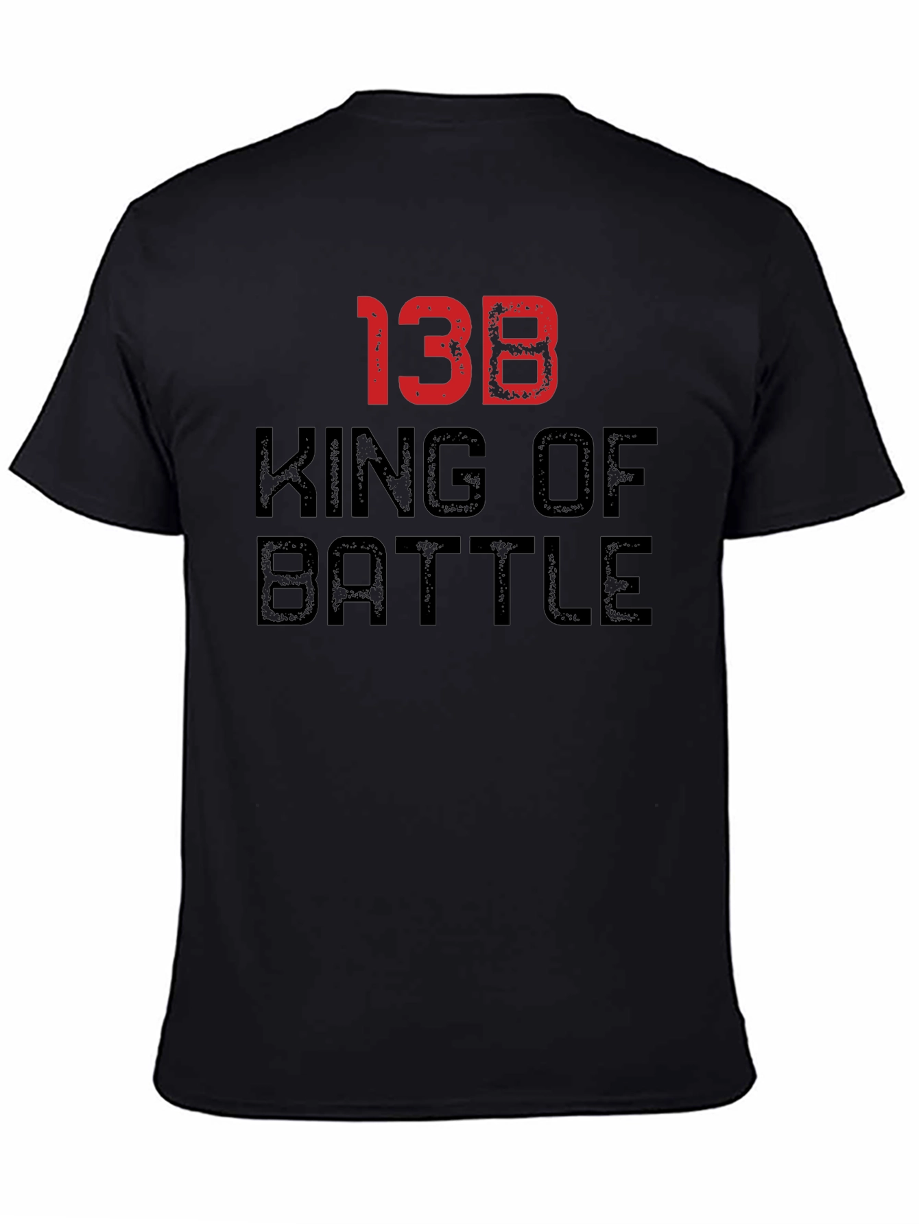 Black King of Battle T-Shirt view 4