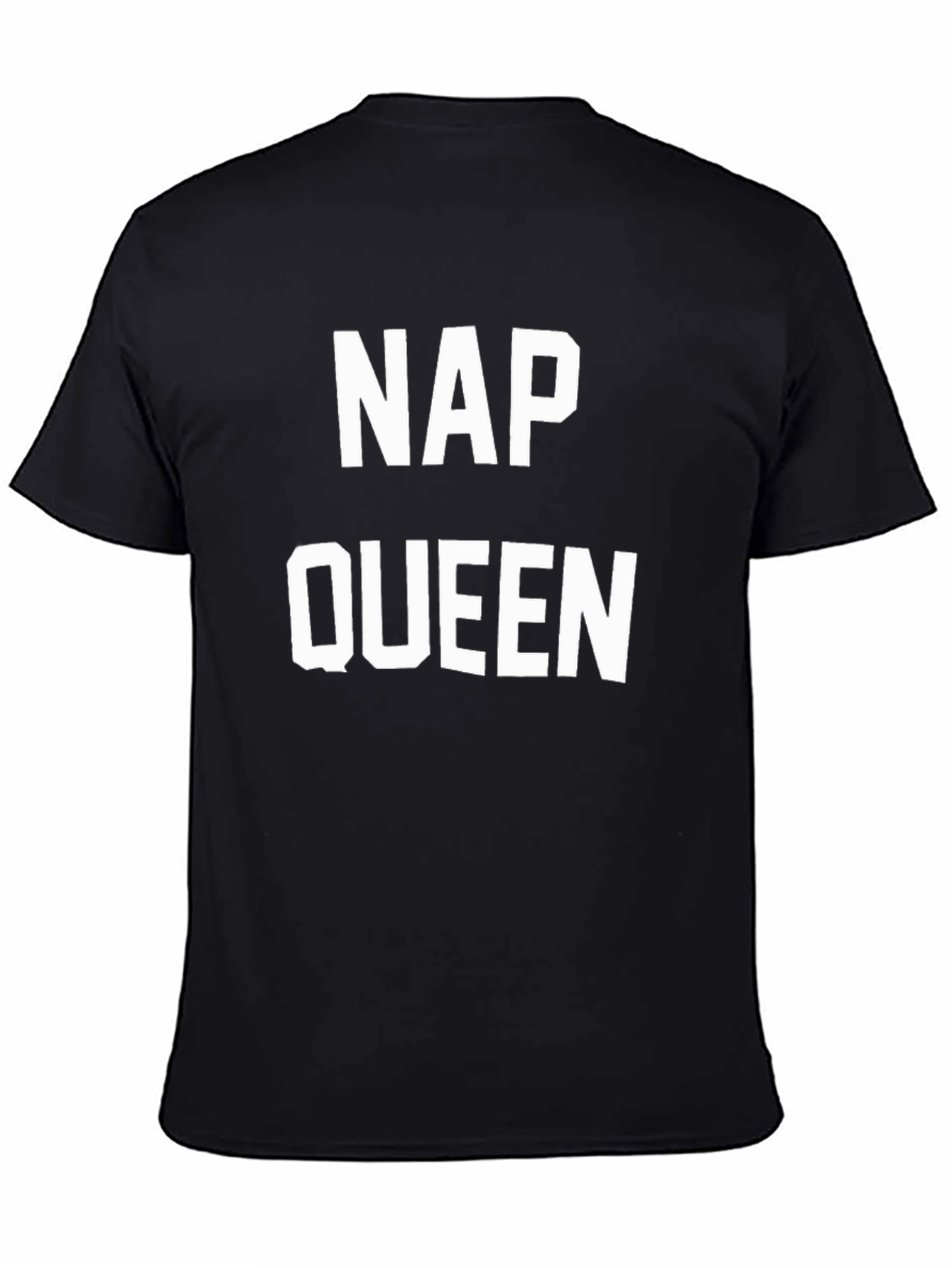 Black Nap Queen Graphic T-Shirt - Casual Comfort view 4