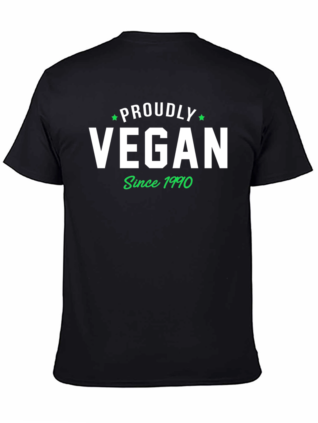 Proudly Vegan Since 1990 Graphic T-Shirt - 4